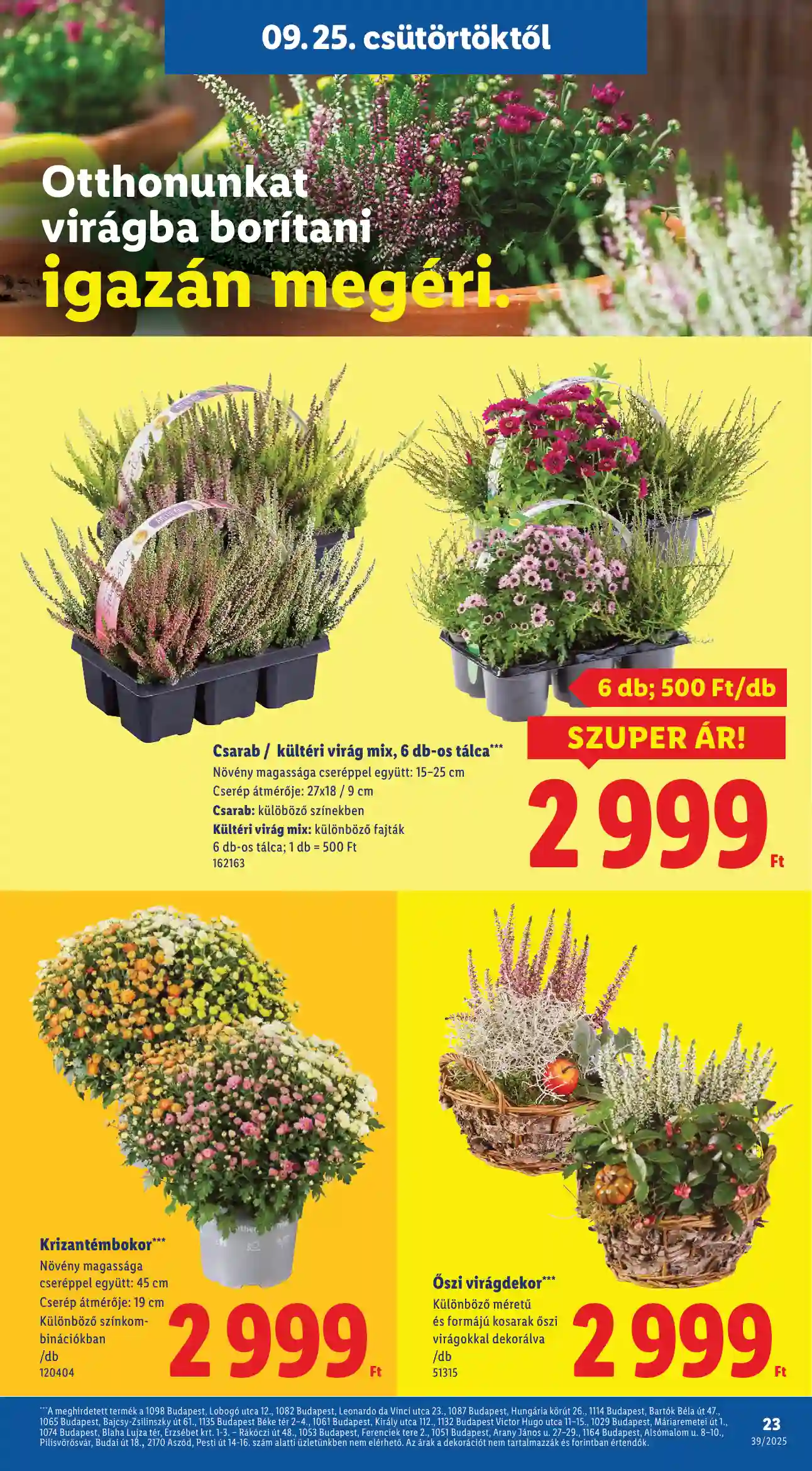 Lidl akciós újság 39. hét (Érvényes 09.25-től) (16 oldal)