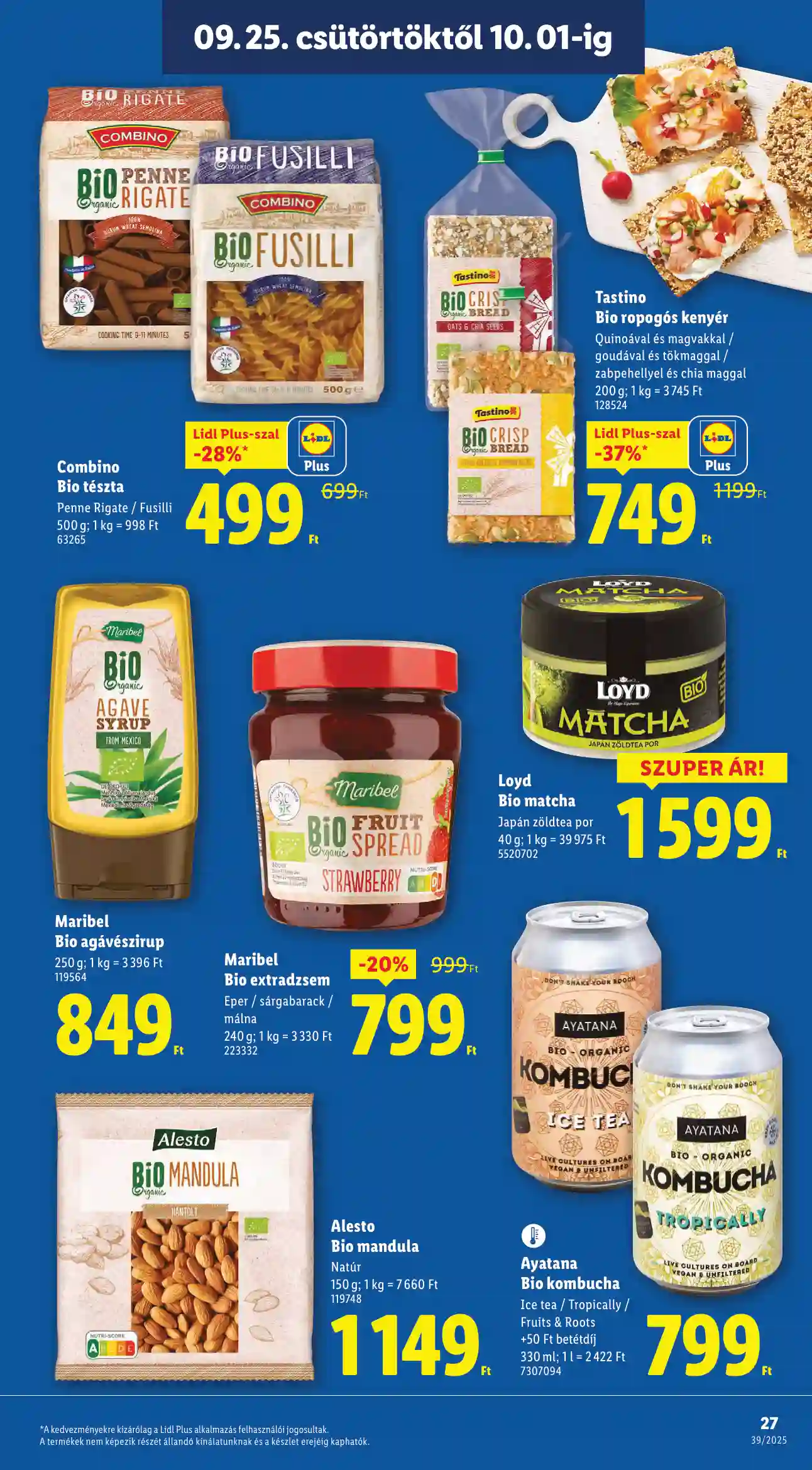 Lidl akciós újság 39. hét (Érvényes 09.25-től) (20 oldal)