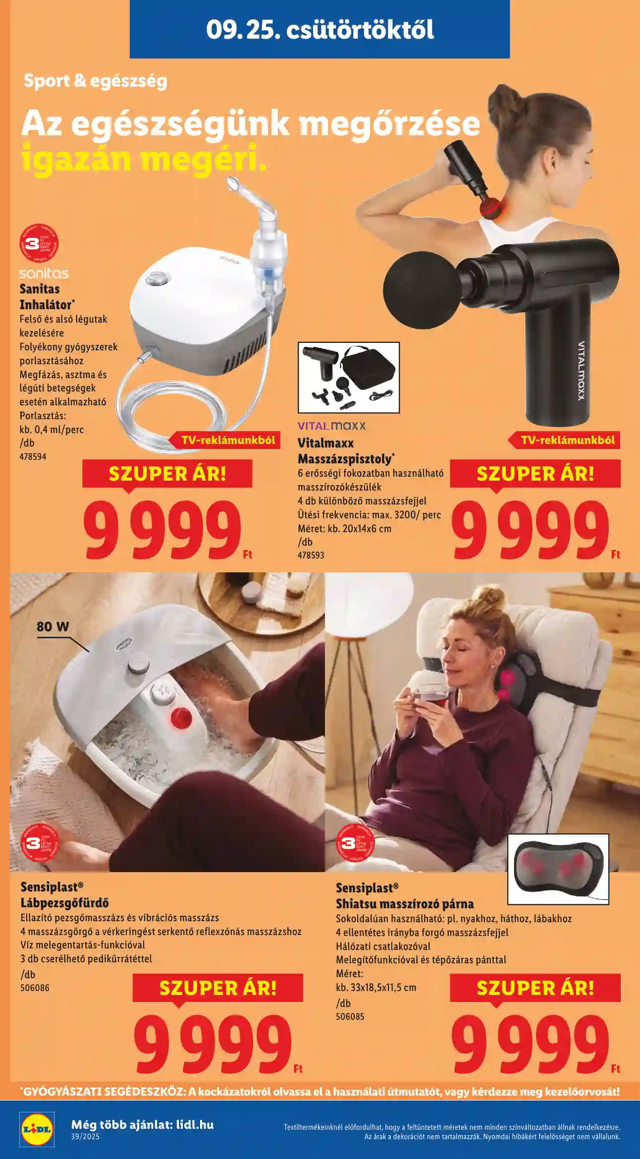 Lidl akciós újság 39. hét (Érvényes 09.25-től) (23 oldal)