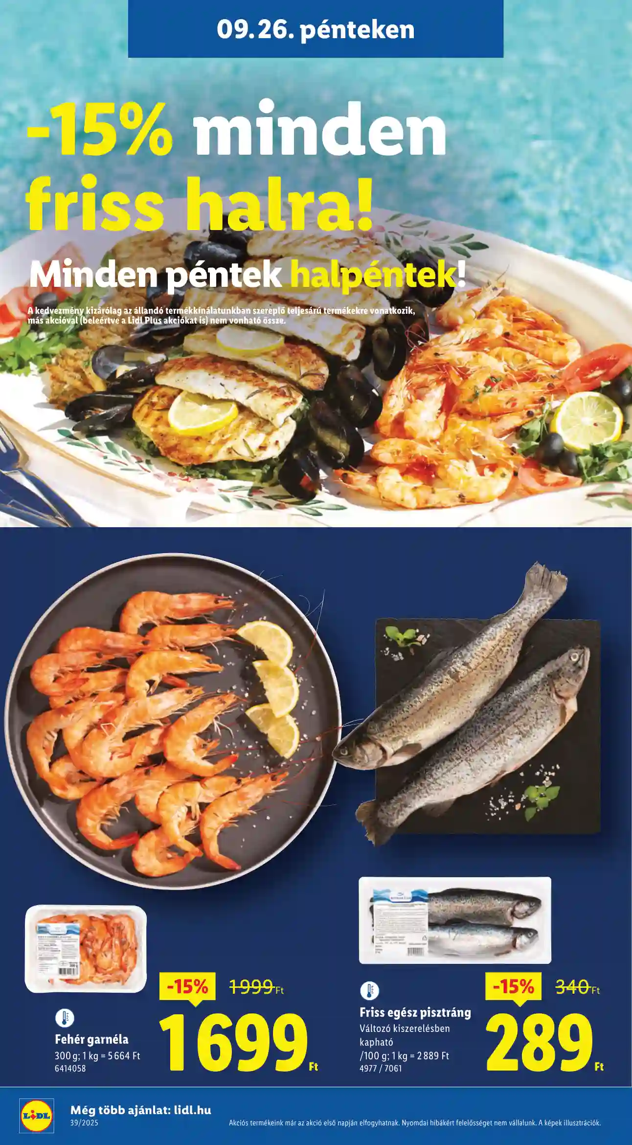 Lidl akciós újság 39. hét (Érvényes 09.25-től) (32 oldal)
