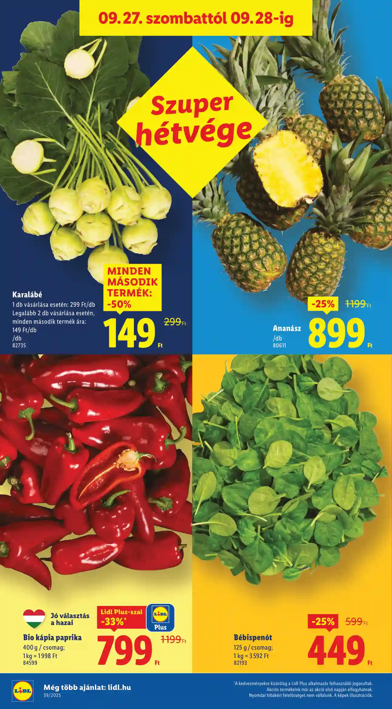 Lidl akciós újság 39. hét (Érvényes 09.25-től) (37 oldal)