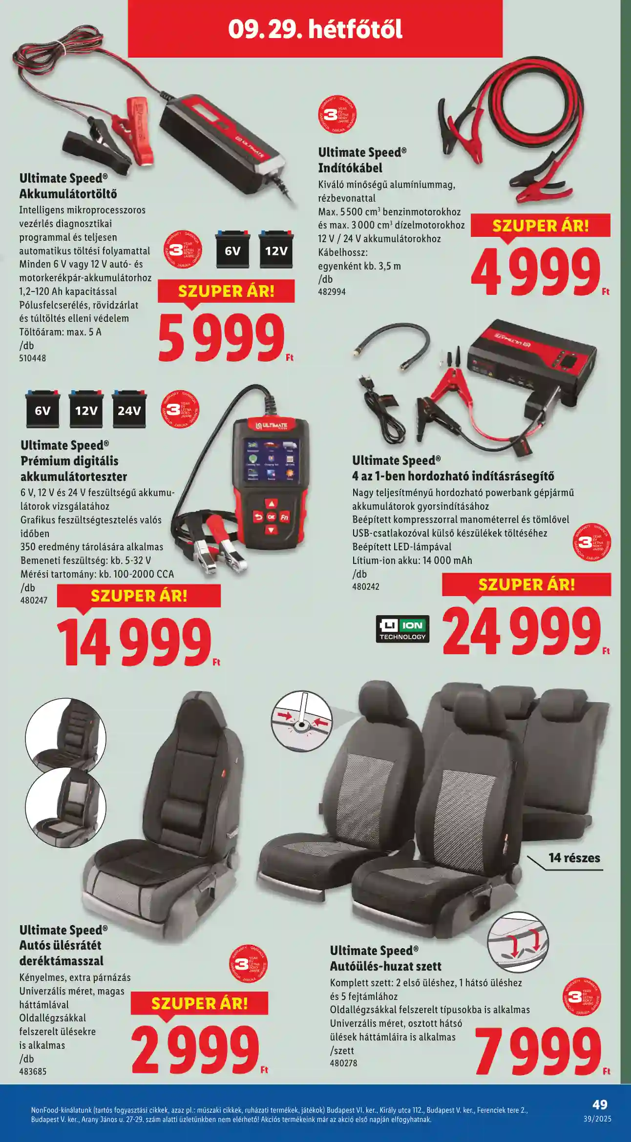 Lidl akciós újság 39. hét (Érvényes 09.25-től) (44 oldal)