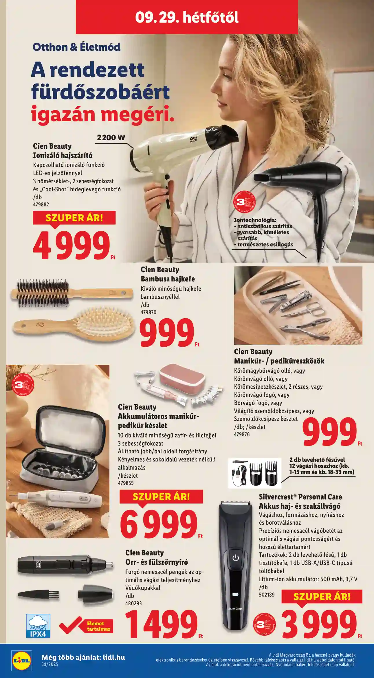Lidl akciós újság 39. hét (Érvényes 09.25-től) (50 oldal)