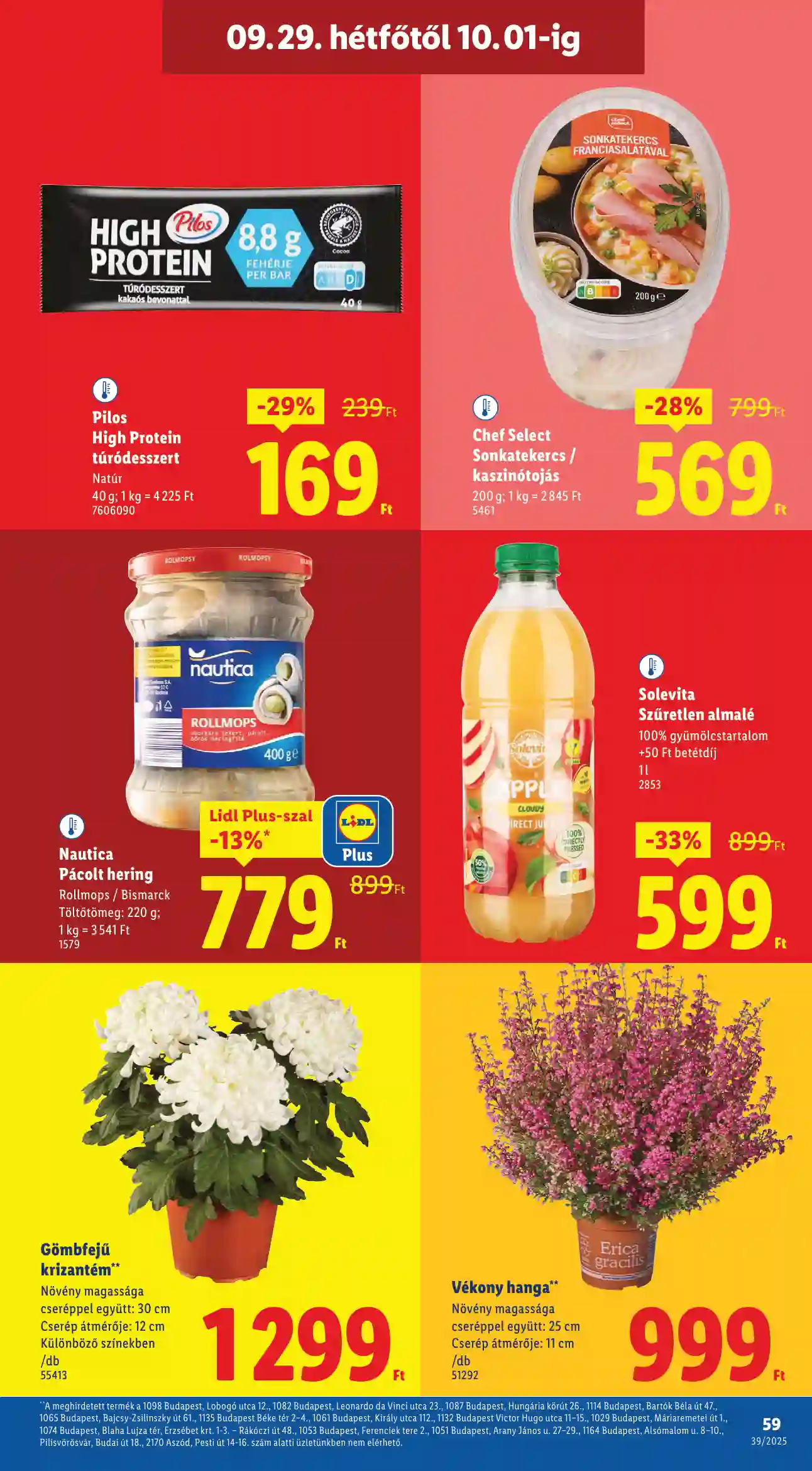 Lidl akciós újság 39. hét (Érvényes 09.25-től) (55 oldal)