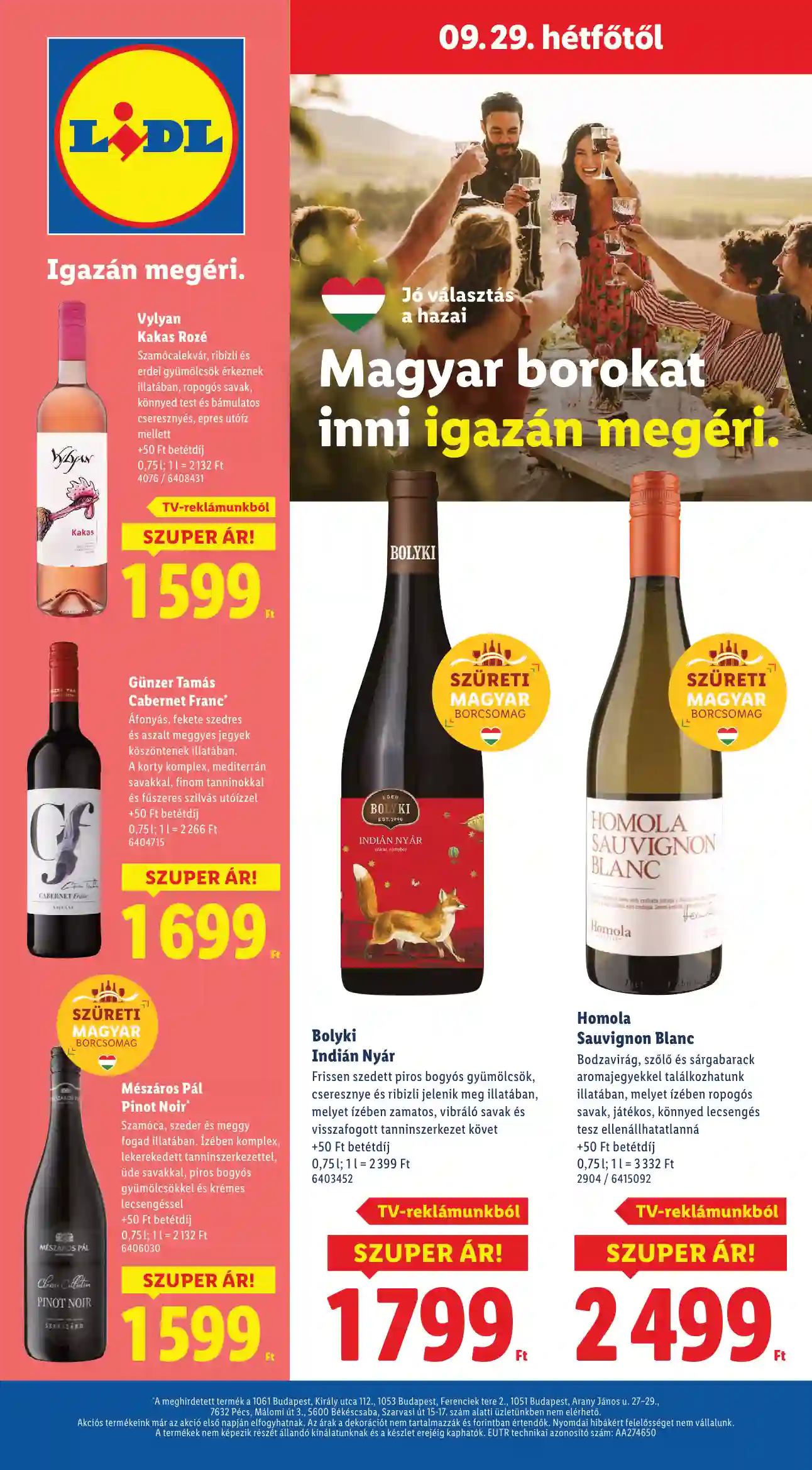 Lidl akciós újság 39. hét (Érvényes 09.25-től) (63 oldal)