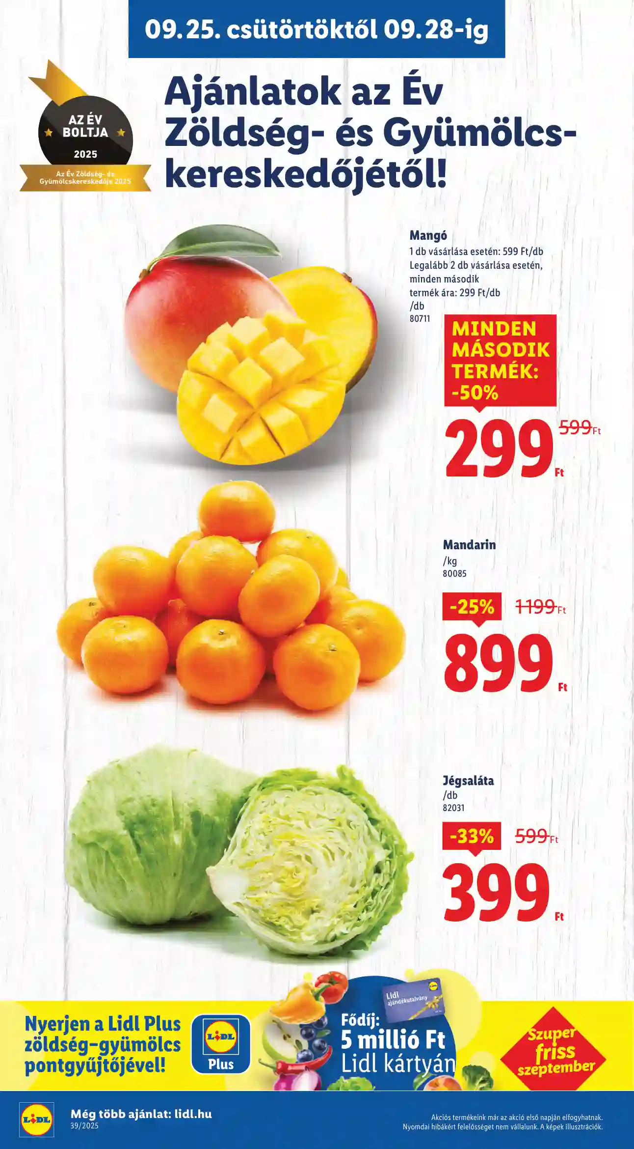 Lidl akciós újság 39. hét (Érvényes 09.25-től) (66 oldal)