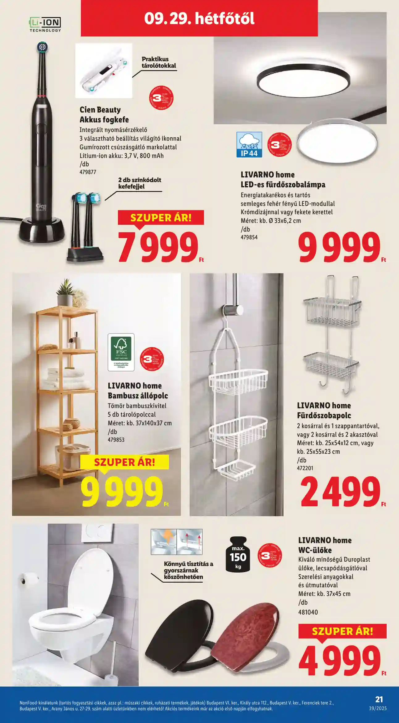 Lidl akciós újság 39. hét (Érvényes 09.25-től) (14 oldal)