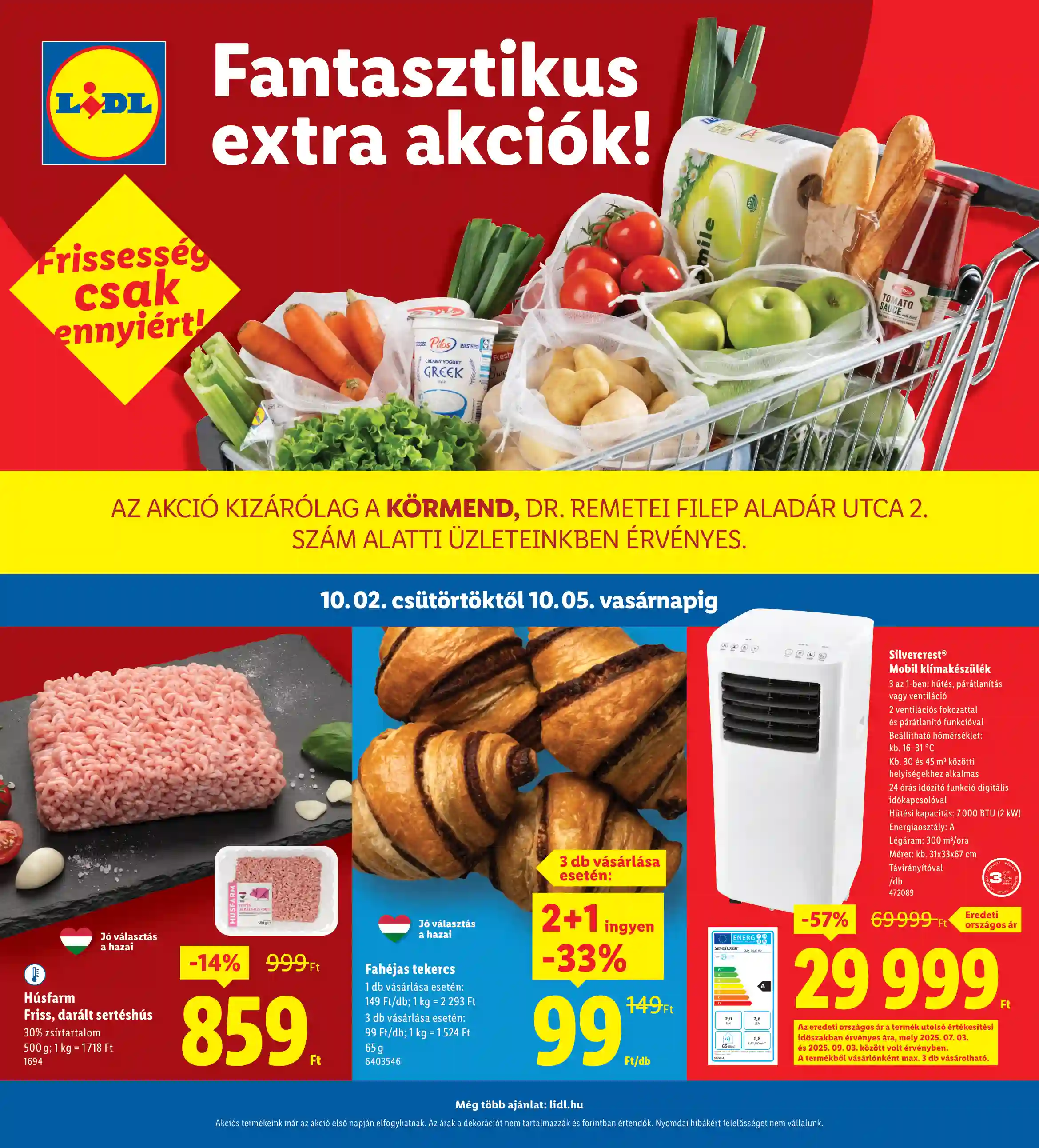 LIDL Regionális akciók – Körmend 40.hét