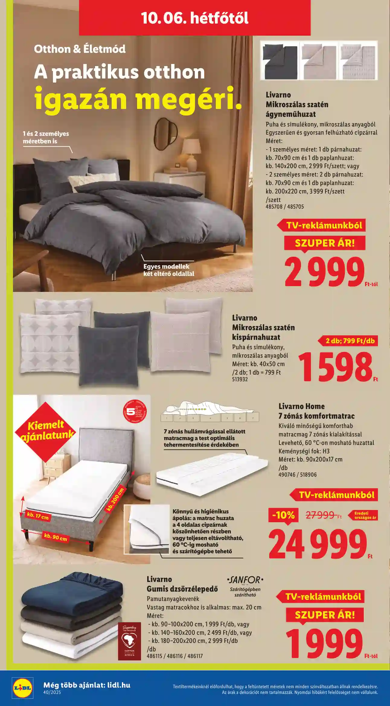 Lidl akciós újság 40. hét (Érvényes 10.02-től) (8 oldal)