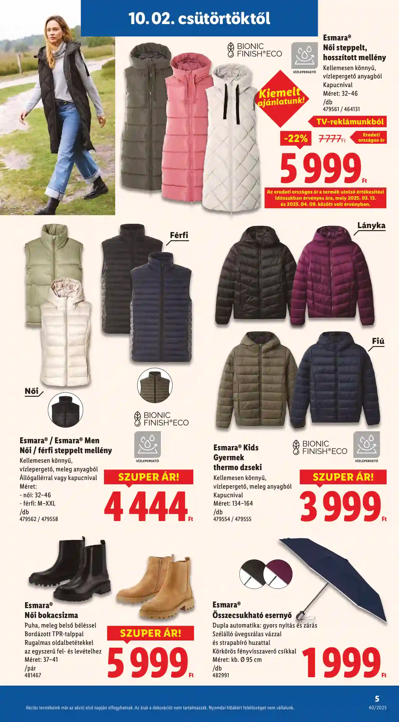 Lidl akciós újság 40. hét (Érvényes 10.02-től) (19 oldal)