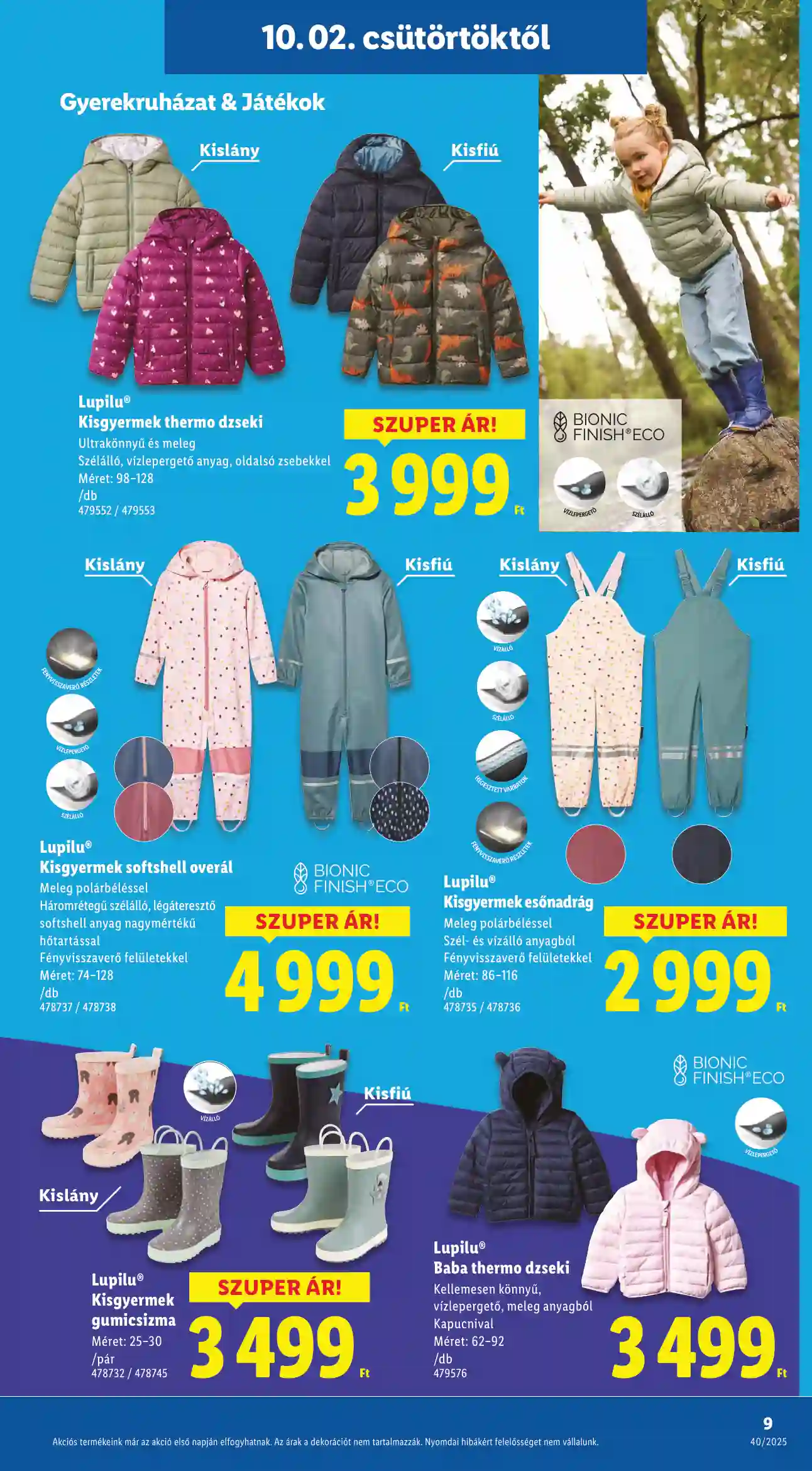 Lidl akciós újság 40. hét (Érvényes 10.02-től) (23 oldal)