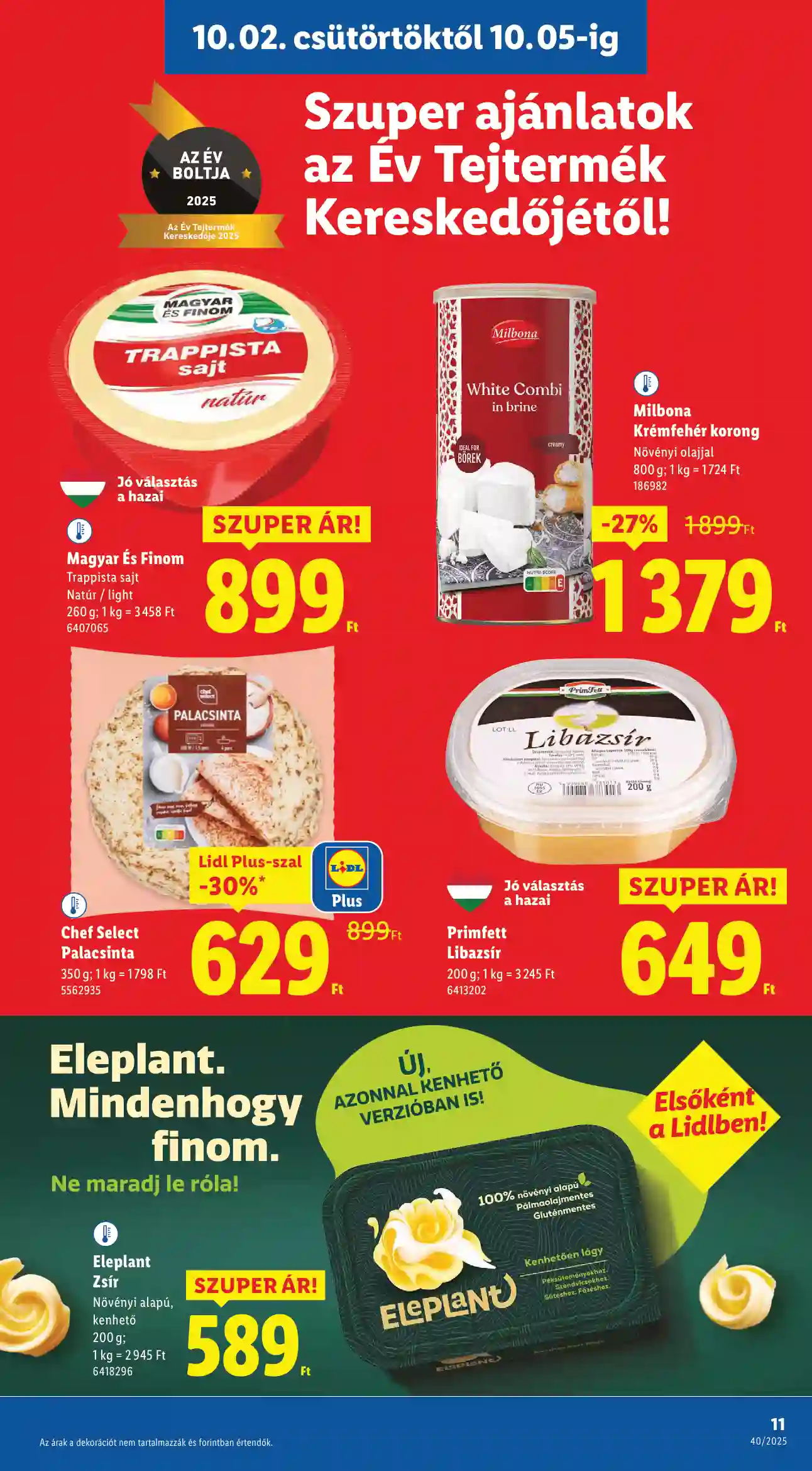 Lidl akciós újság 40. hét (Érvényes 10.02-től) (3 oldal)