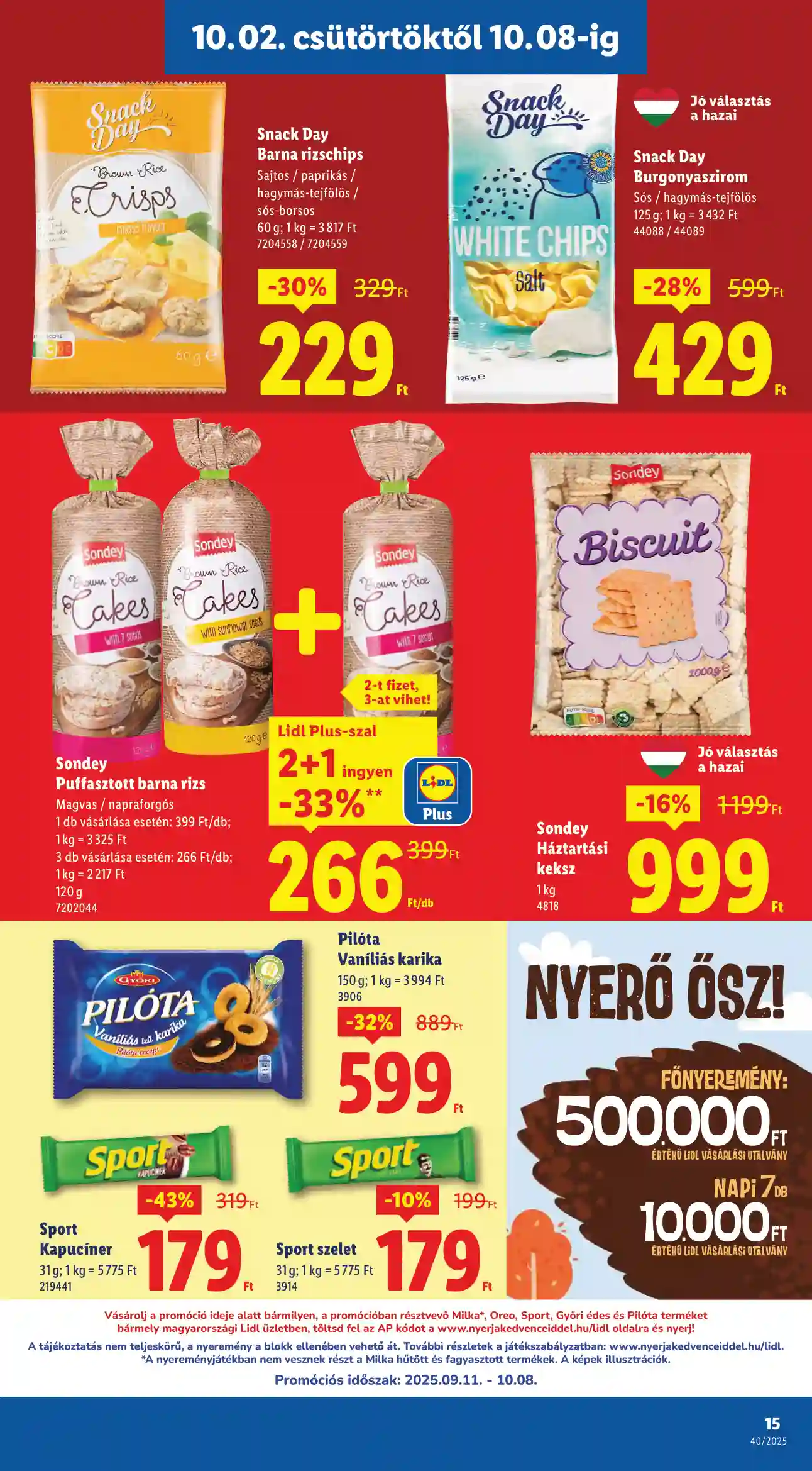 Lidl akciós újság 40. hét (Érvényes 10.02-től) (7 oldal)