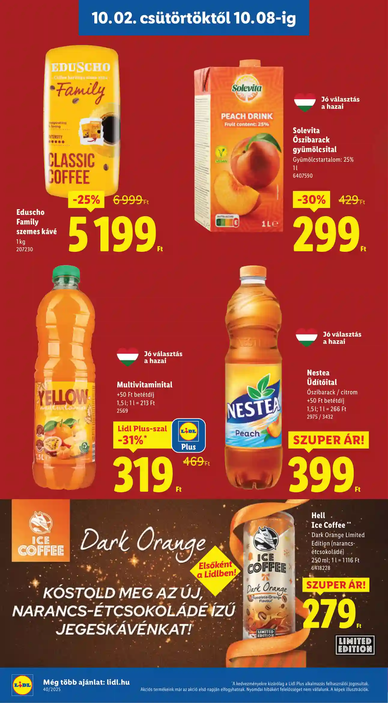 Lidl akciós újság 40. hét (Érvényes 10.02-től) (10 oldal)