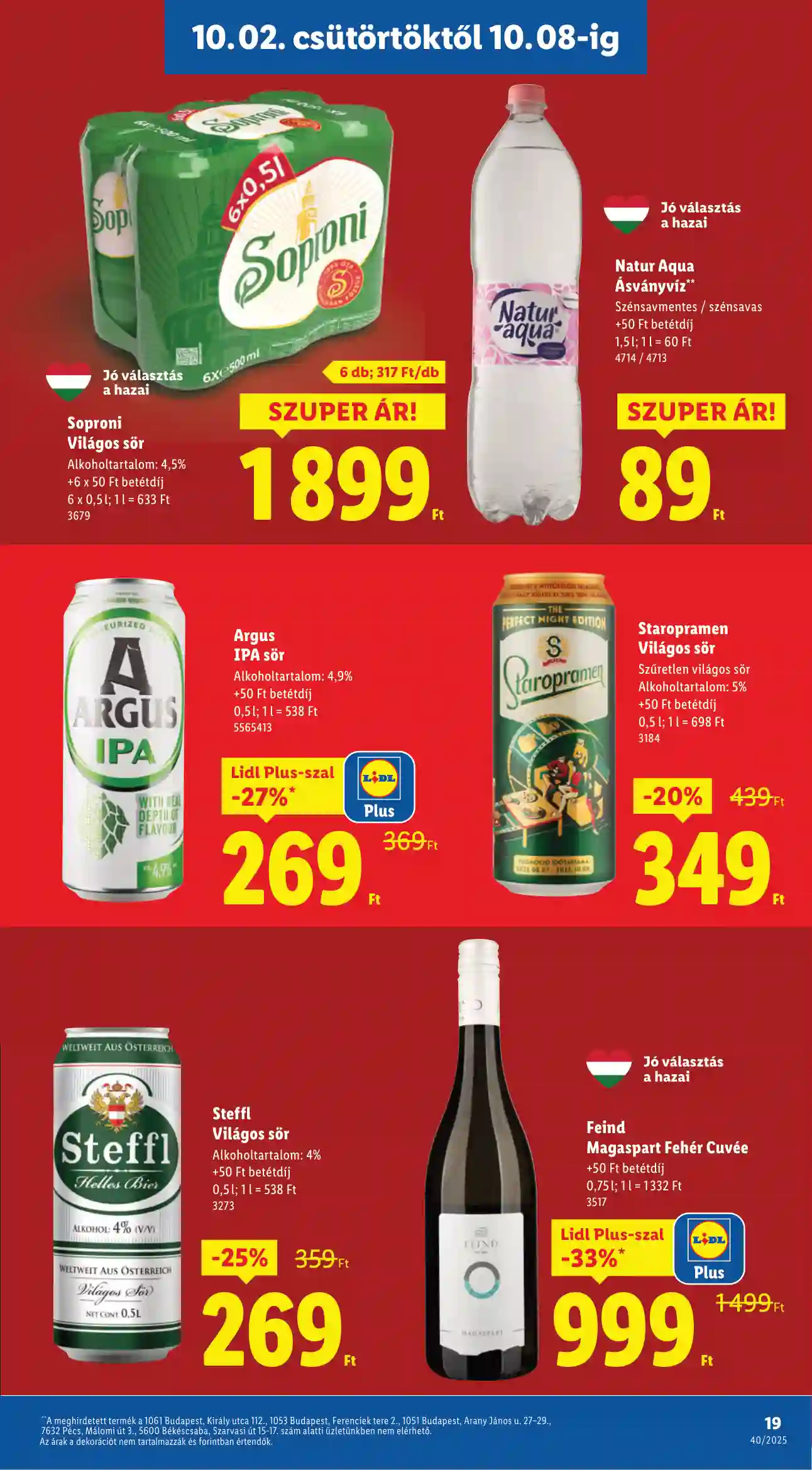 Lidl akciós újság 40. hét (Érvényes 10.02-től) (11 oldal)
