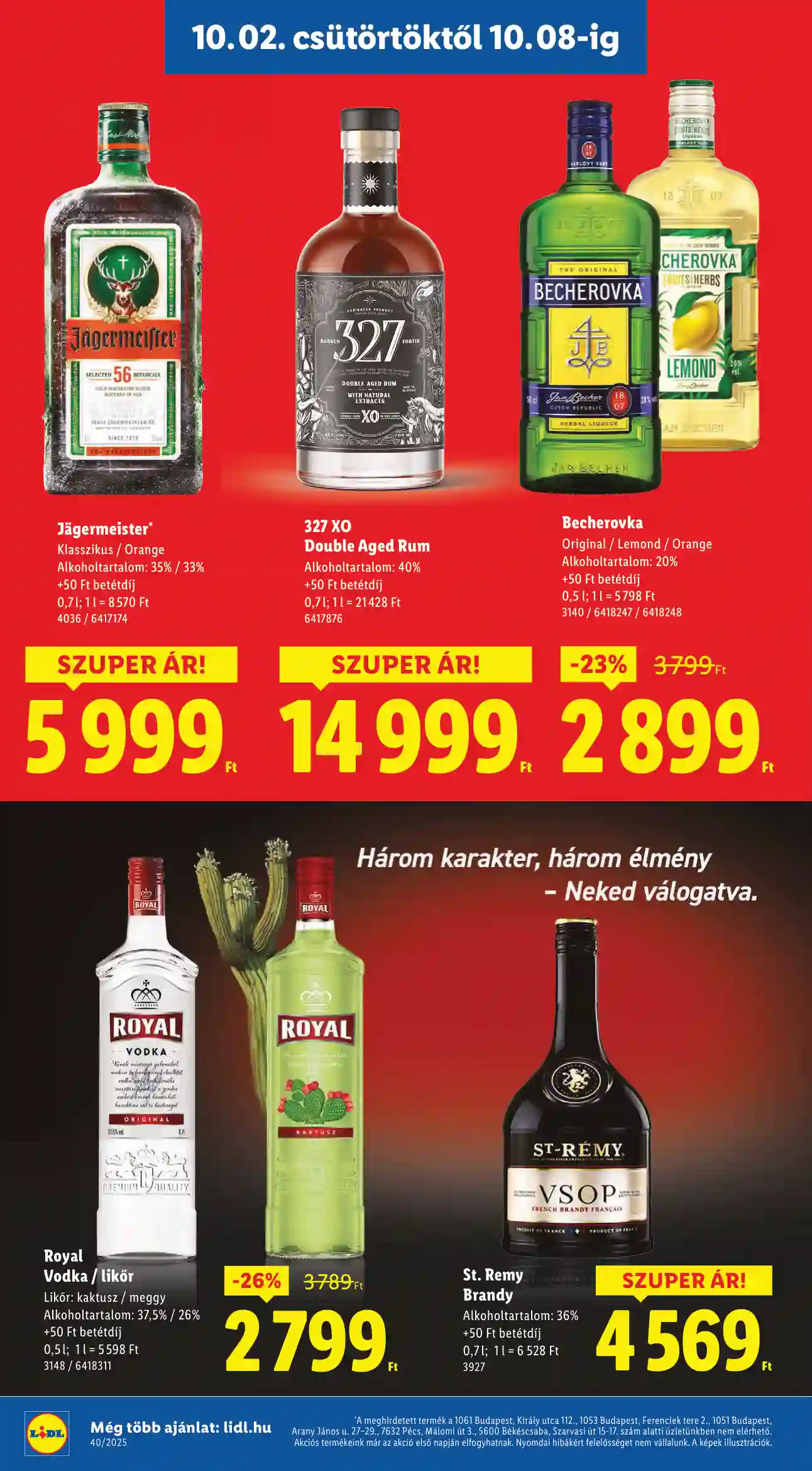 Lidl akciós újság 40. hét (Érvényes 10.02-től) (12 oldal)