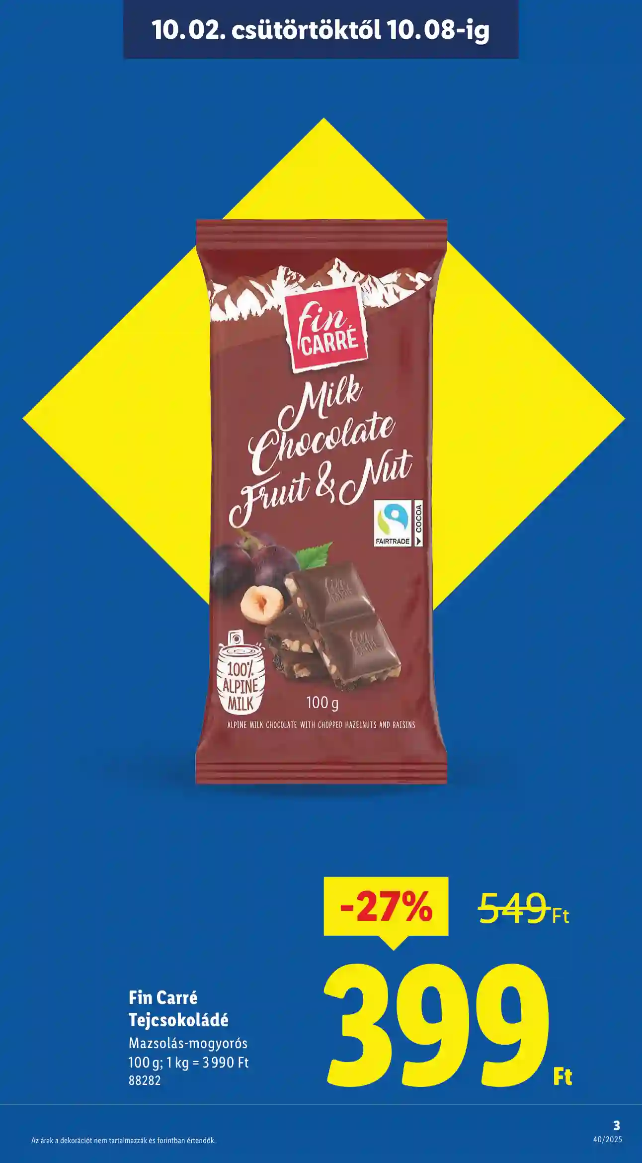Lidl akciós újság 40. hét (Érvényes 10.02-től) (13 oldal)