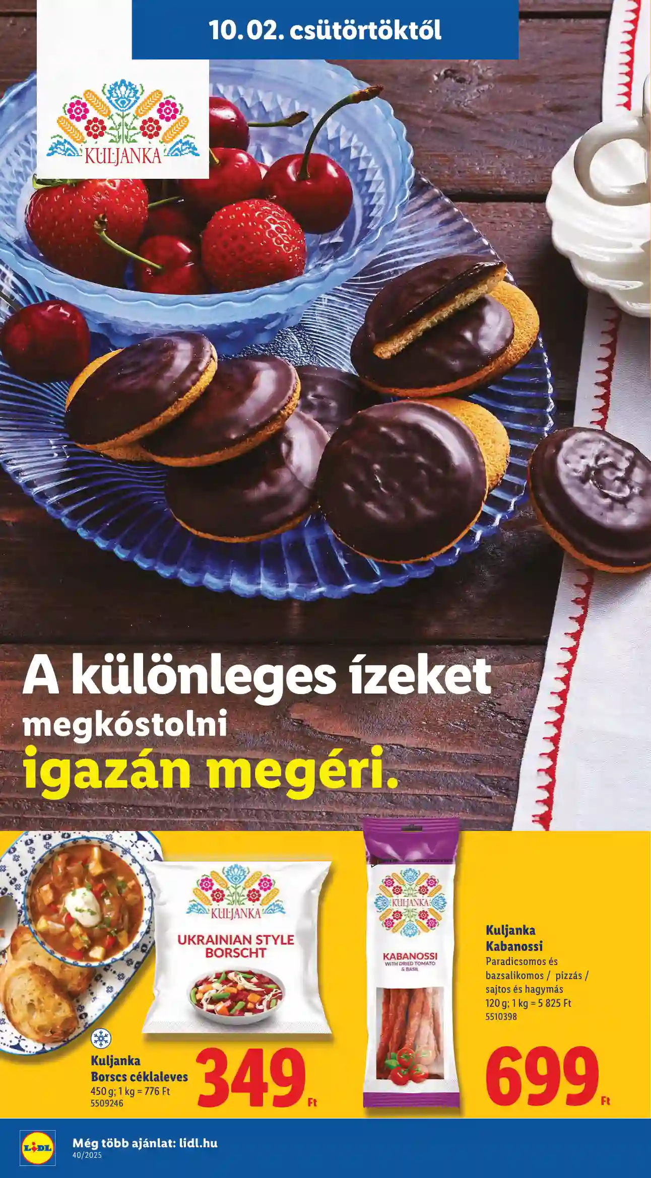 Lidl akciós újság 40. hét (Érvényes 10.02-től) (15 oldal)