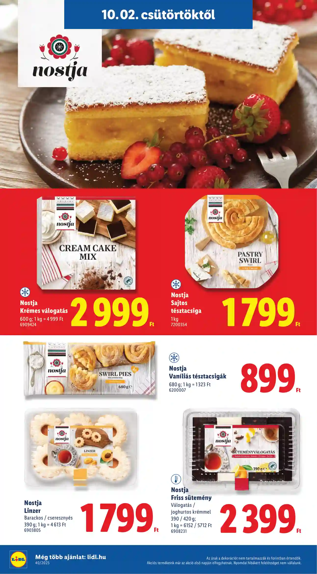 Lidl akciós újság 40. hét (Érvényes 10.02-től) (17 oldal)