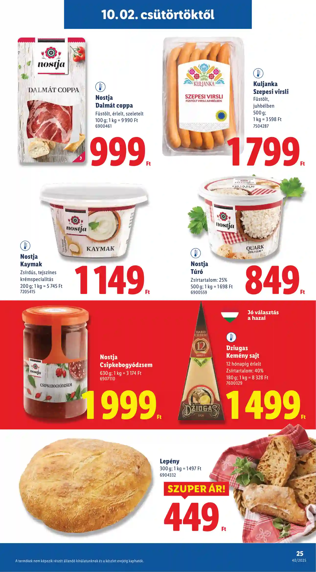 Lidl akciós újság 40. hét (Érvényes 10.02-től) (18 oldal)