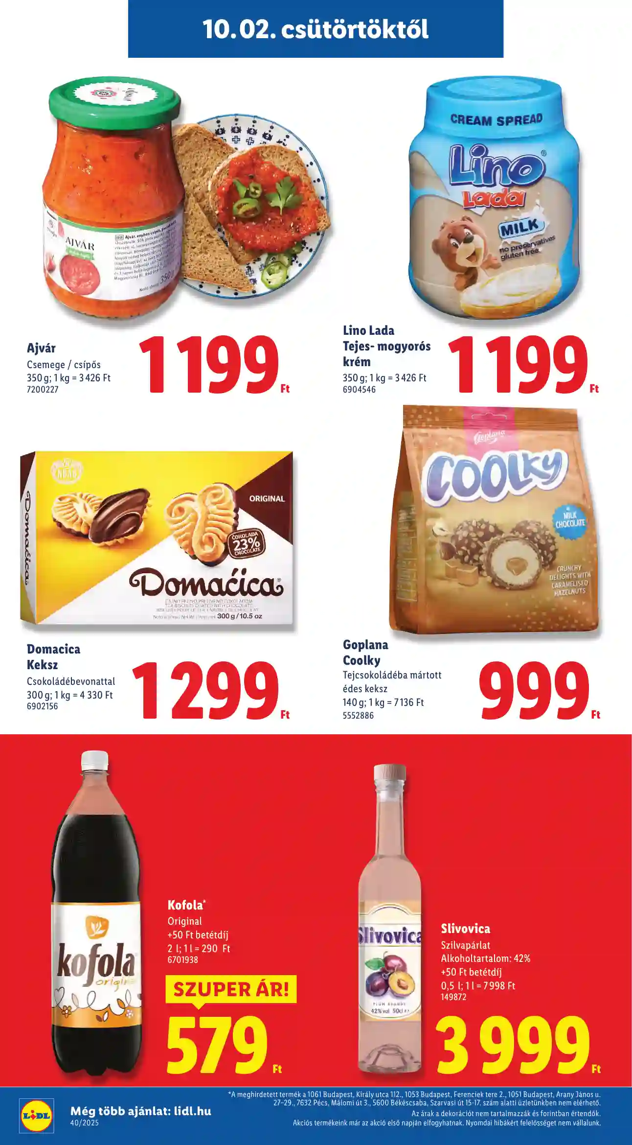Lidl akciós újság 40. hét (Érvényes 10.02-től) (19 oldal)