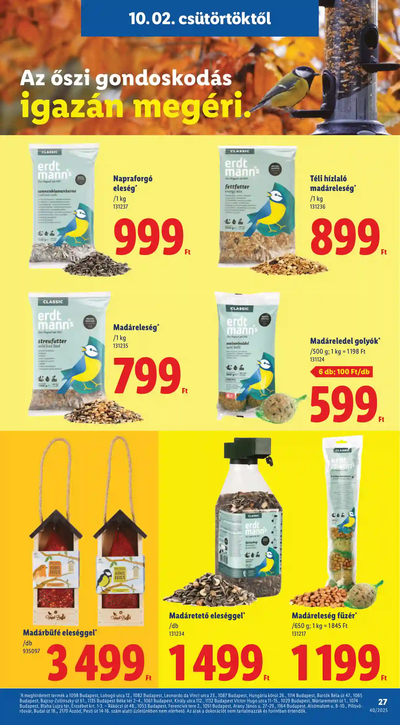 Lidl akciós újság 40. hét (Érvényes 10.02-től) (20 oldal)