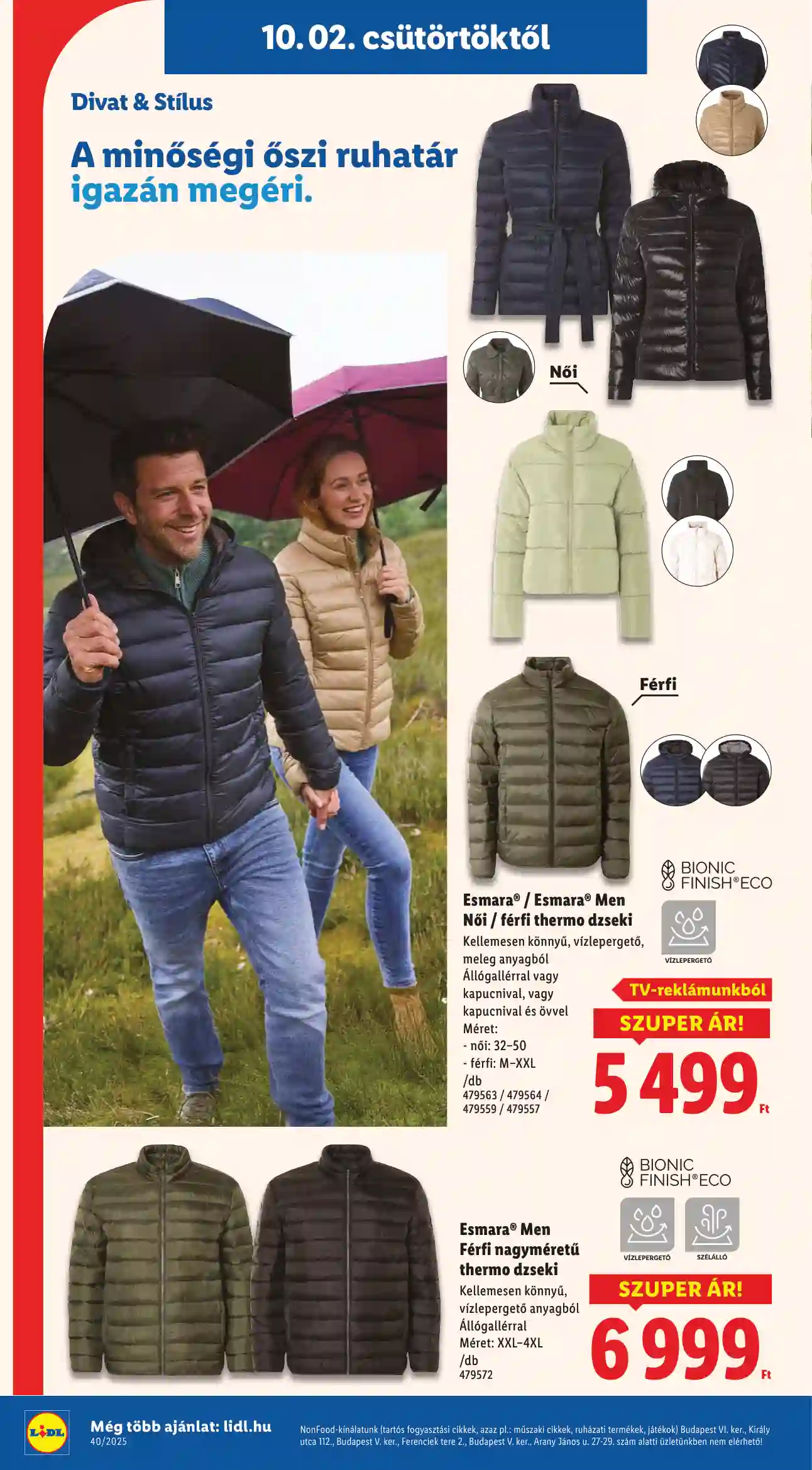 Lidl akciós újság 40. hét (Érvényes 10.02-től) (32 oldal)