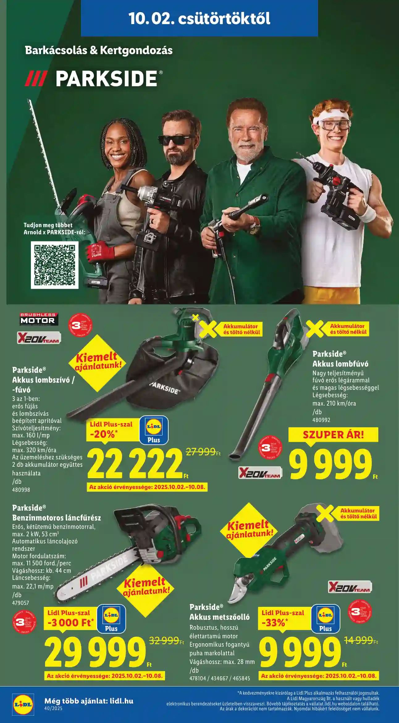 Lidl akciós újság 40. hét (Érvényes 10.02-től) (39 oldal)