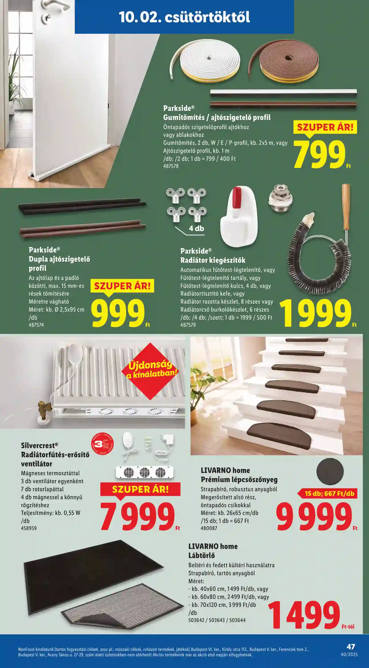 Lidl akciós újság 40. hét (Érvényes 10.02-től) (42 oldal)