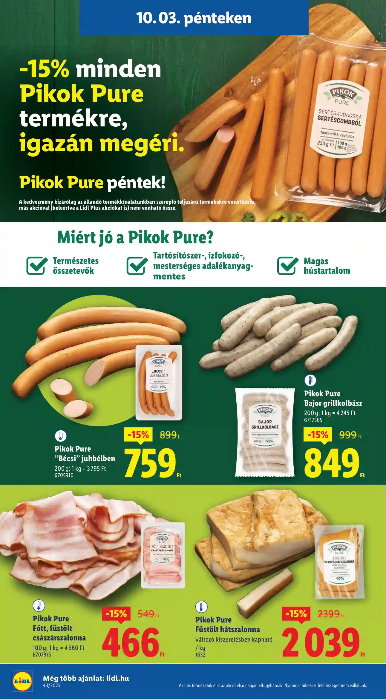 Lidl akciós újság 40. hét (Érvényes 10.02-től) (43 oldal)