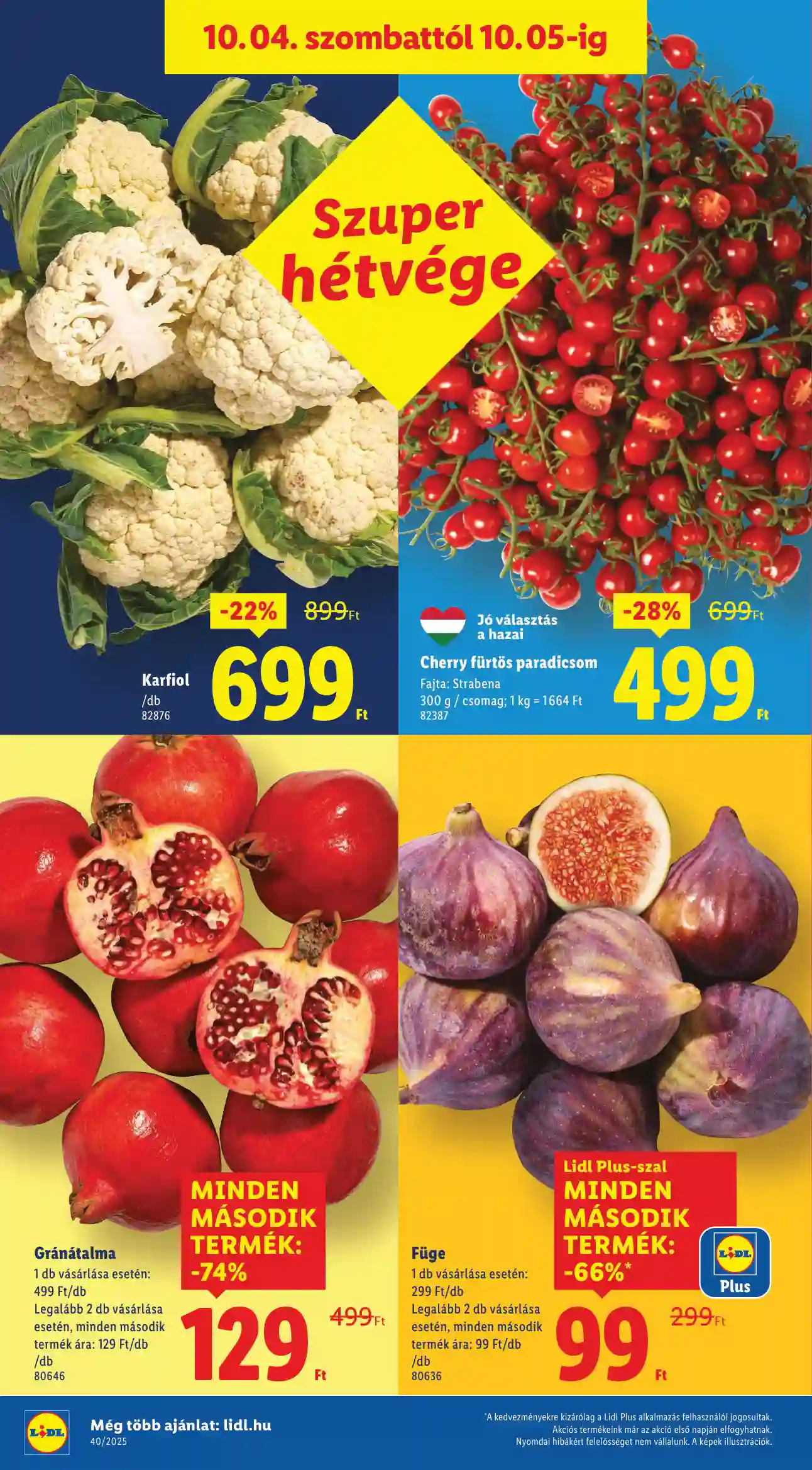 Lidl akciós újság 40. hét (Érvényes 10.02-től) (45 oldal)