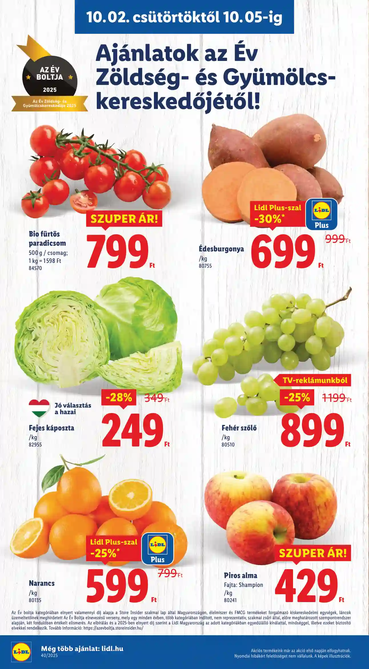 Lidl akciós újság 40. hét (Érvényes 10.02-től) (46 oldal)