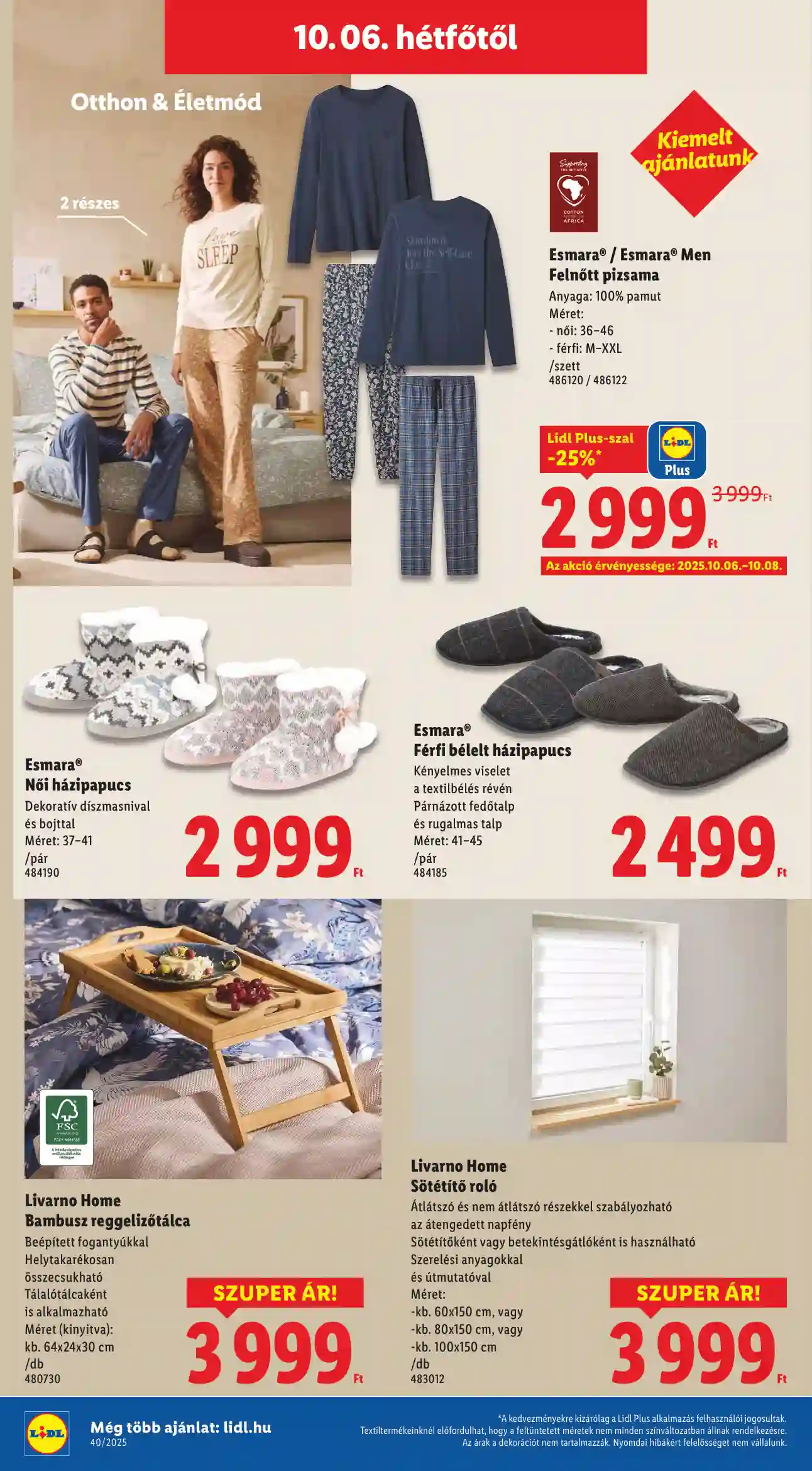 Lidl akciós újság 40. hét (Érvényes 10.02-től) (52 oldal)