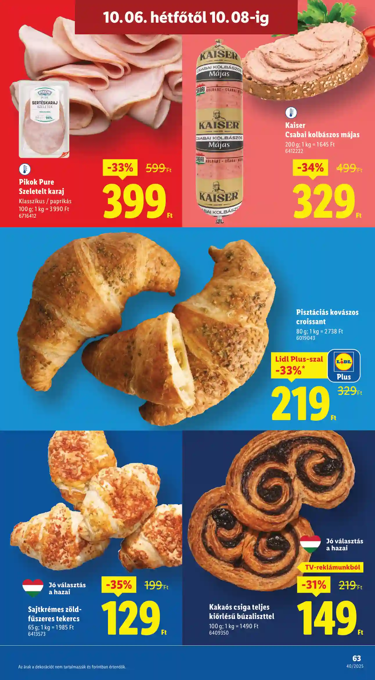 Lidl akciós újság 40. hét (Érvényes 10.02-től) (60 oldal)