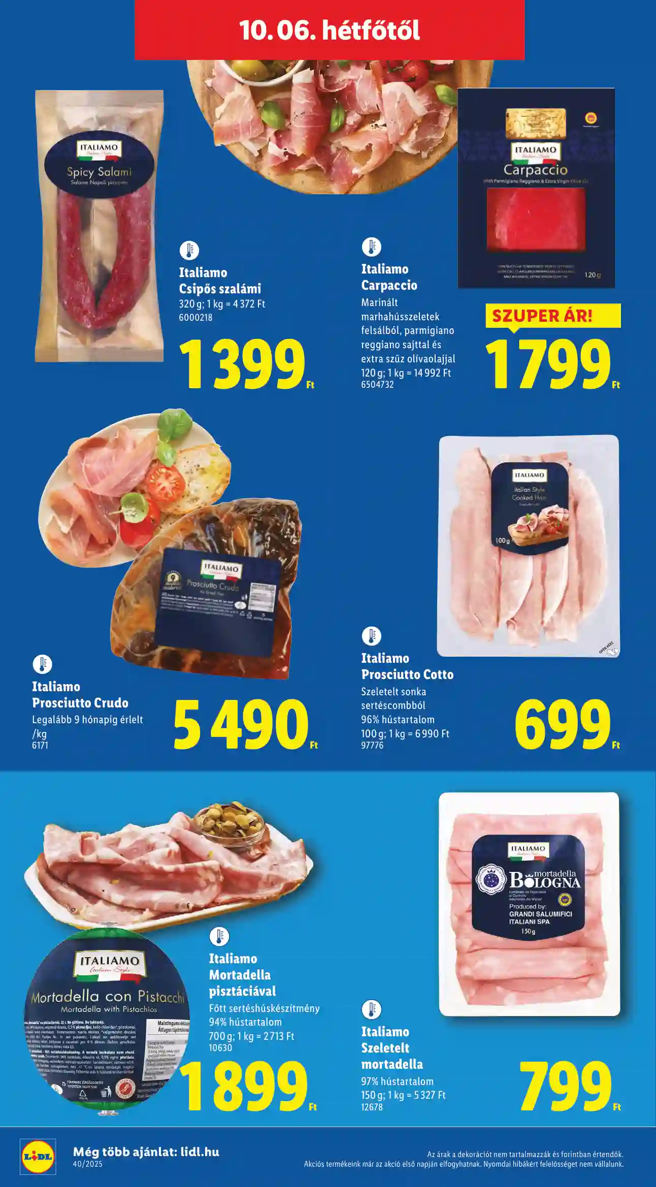 Lidl akciós újság 40. hét (Érvényes 10.02-től) (65 oldal)