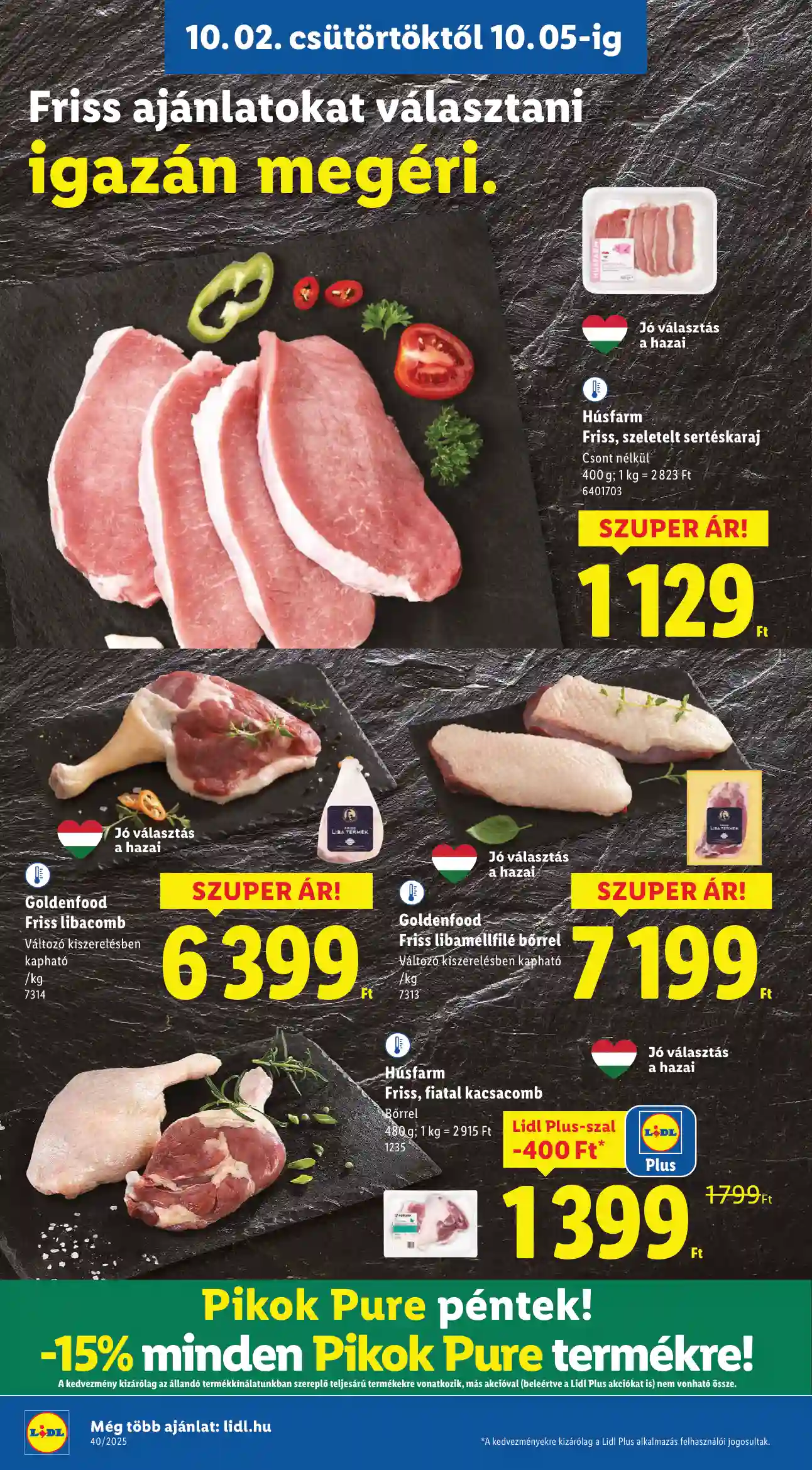 Lidl akciós újság 40. hét (Érvényes 10.02-től) (68 oldal)