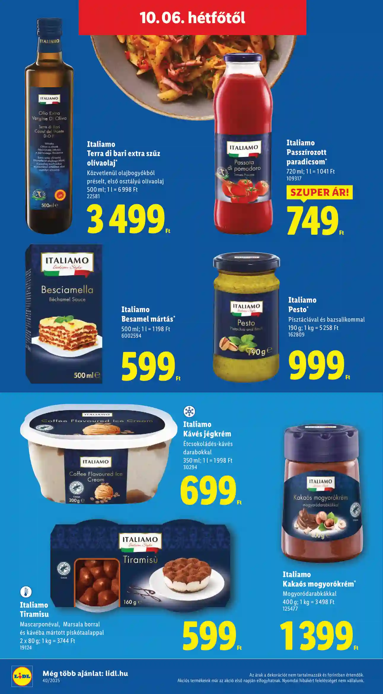 Lidl akciós újság 40. hét (Érvényes 10.02-től) (70 oldal)