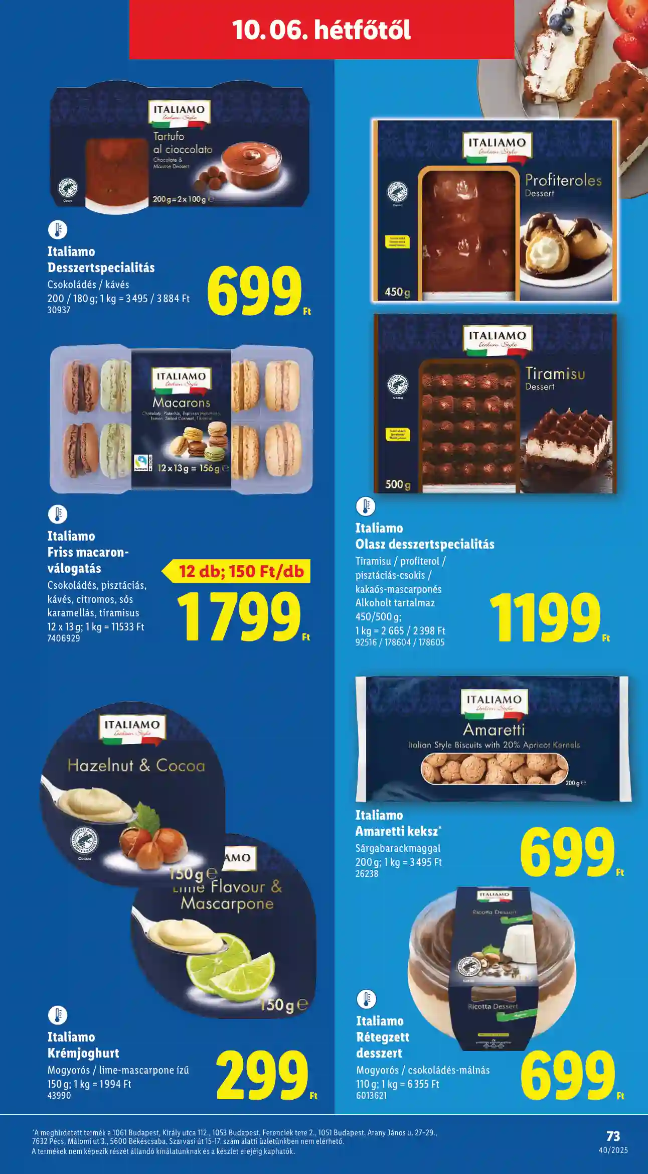 Lidl akciós újság 40. hét (Érvényes 10.02-től) (71 oldal)