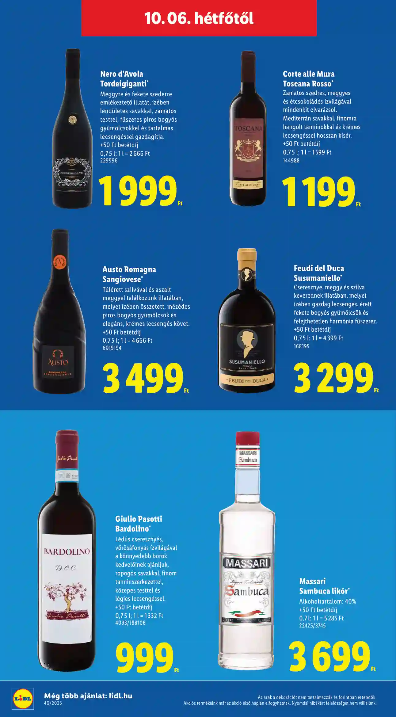 Lidl akciós újság 40. hét (Érvényes 10.02-től) (74 oldal)