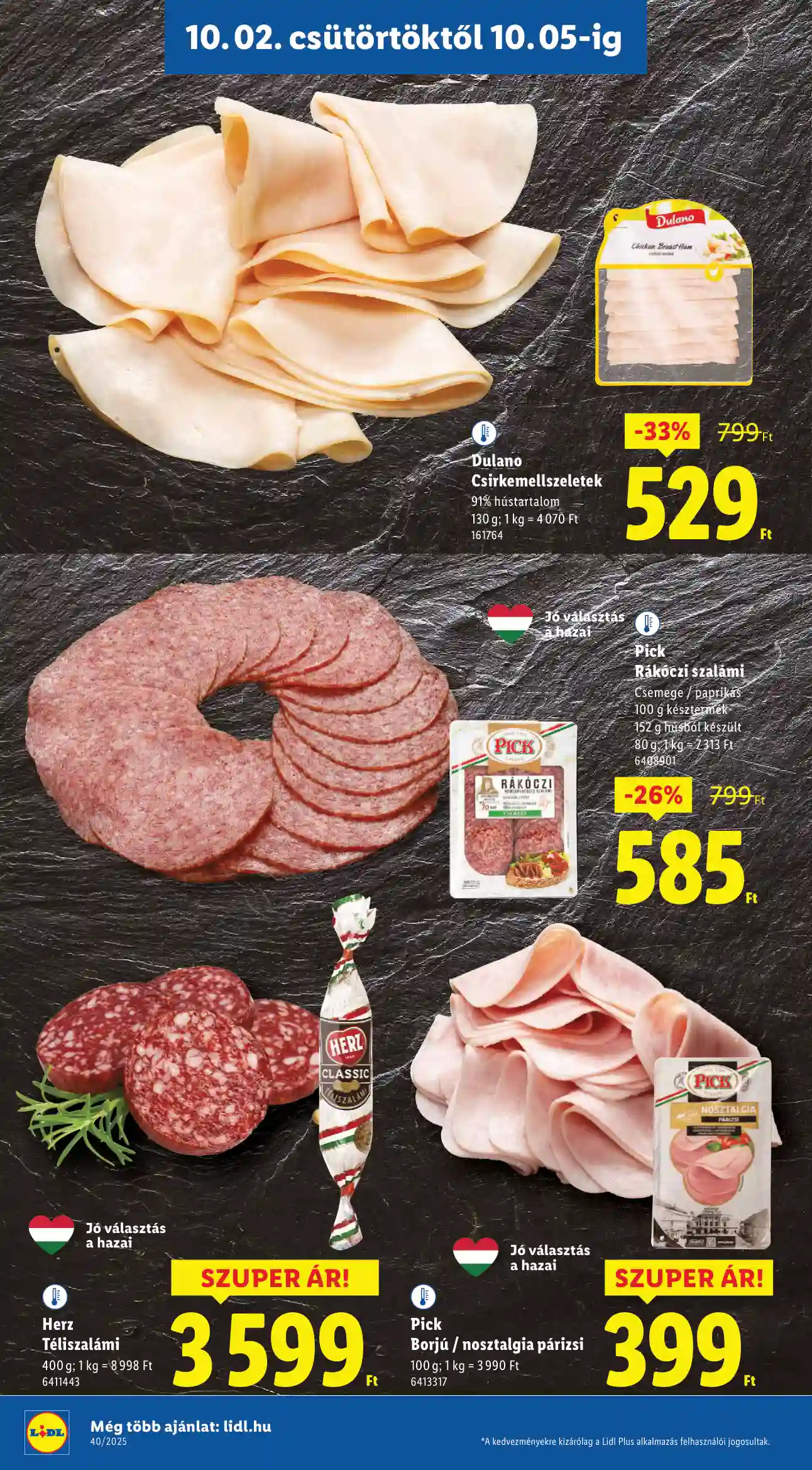 Lidl akciós újság 40. hét (Érvényes 10.02-től) (78 oldal)