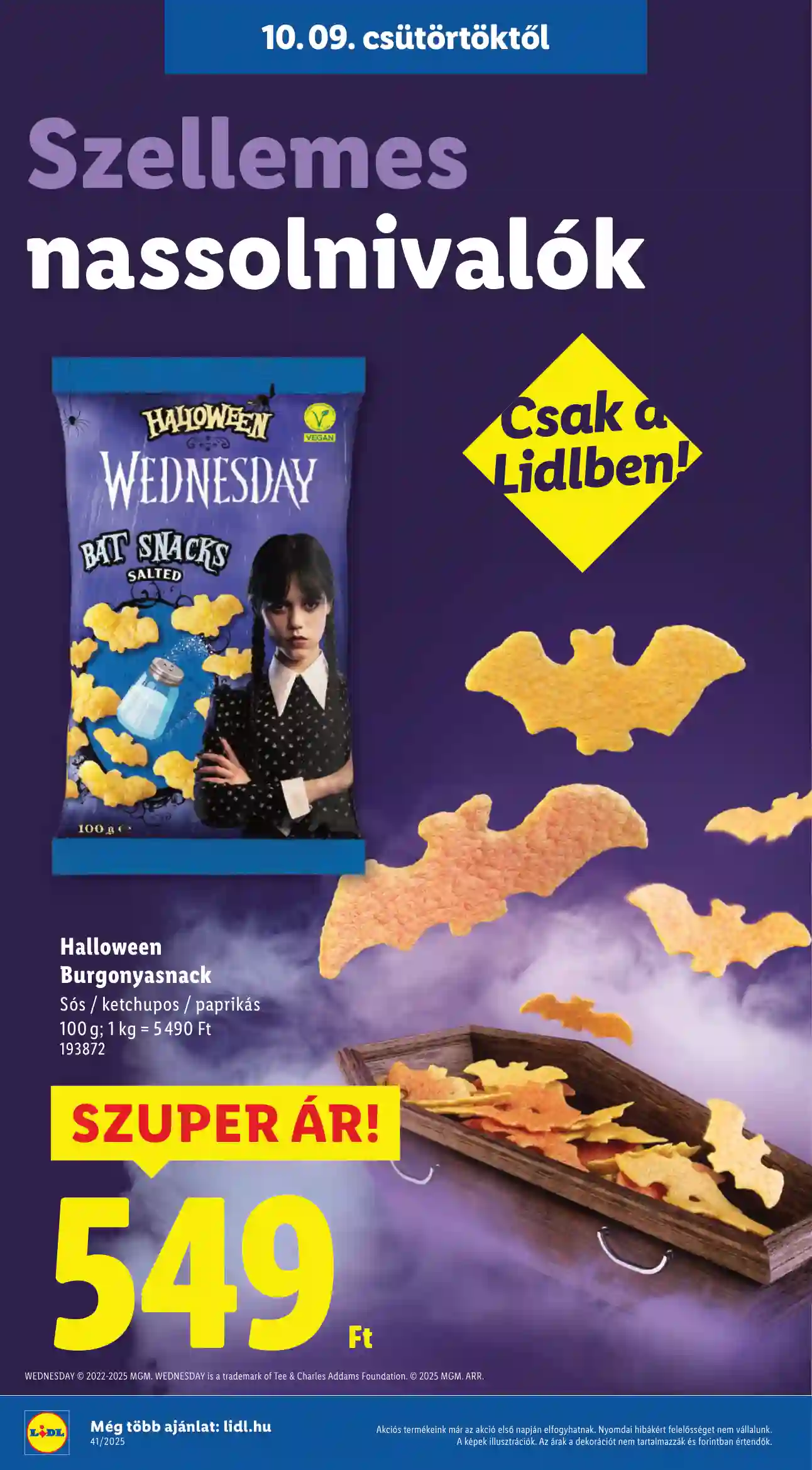 Lidl akciós újság 41. hét (Érvényes 10.09-től) (2 oldal)
