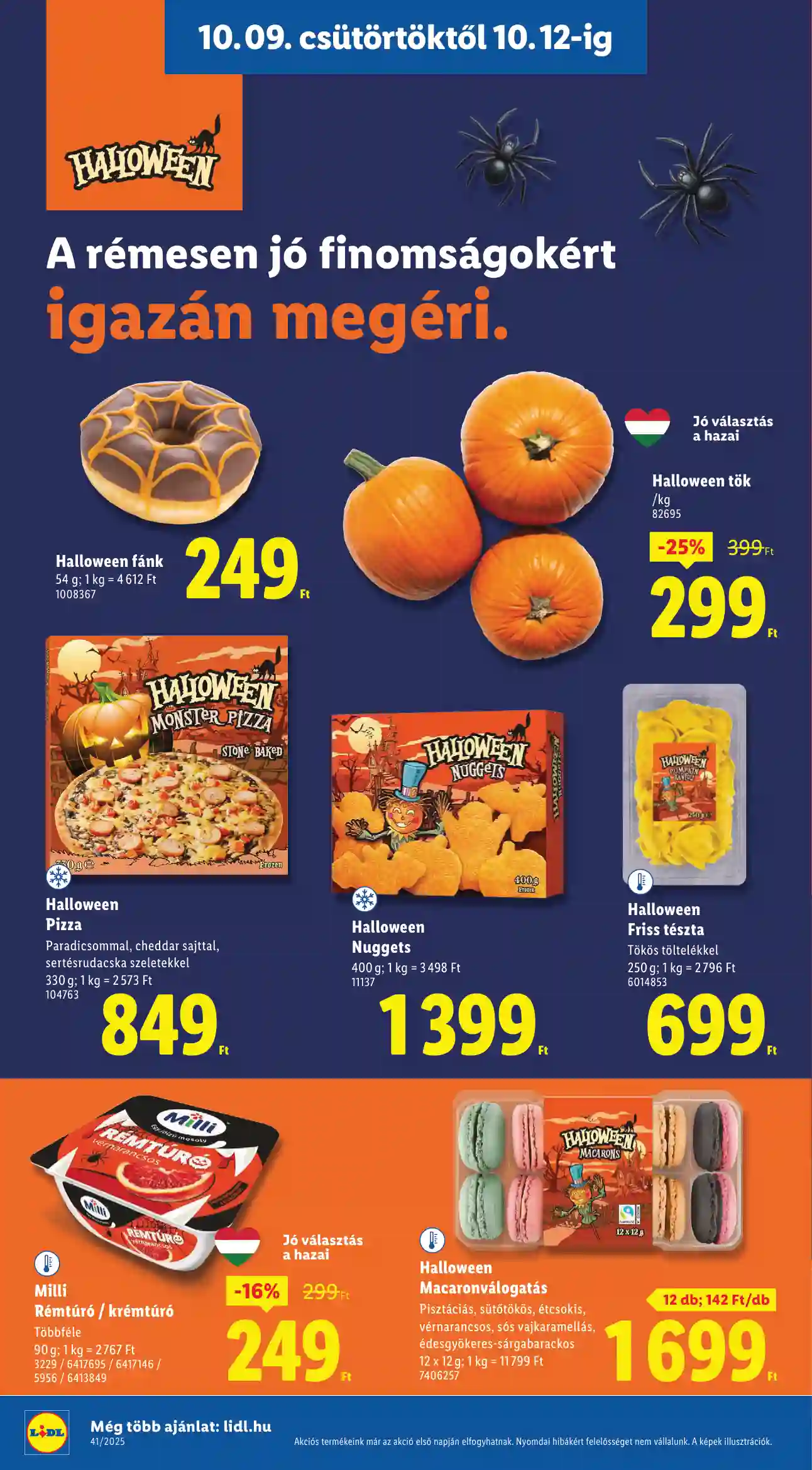 Lidl akciós újság 41. hét (Érvényes 10.09-től) (12 oldal)