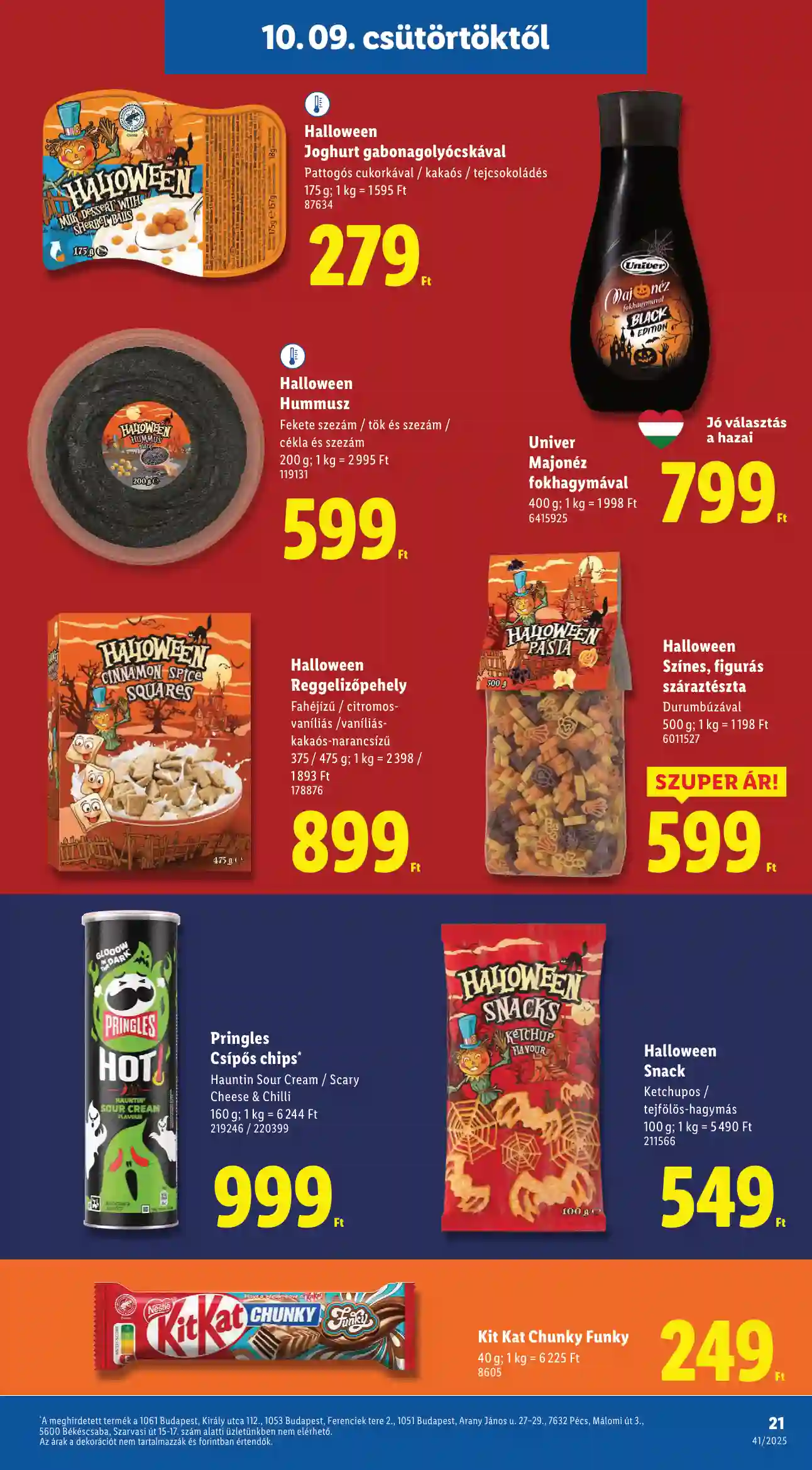 Lidl akciós újság 41. hét (Érvényes 10.09-től) (14 oldal)