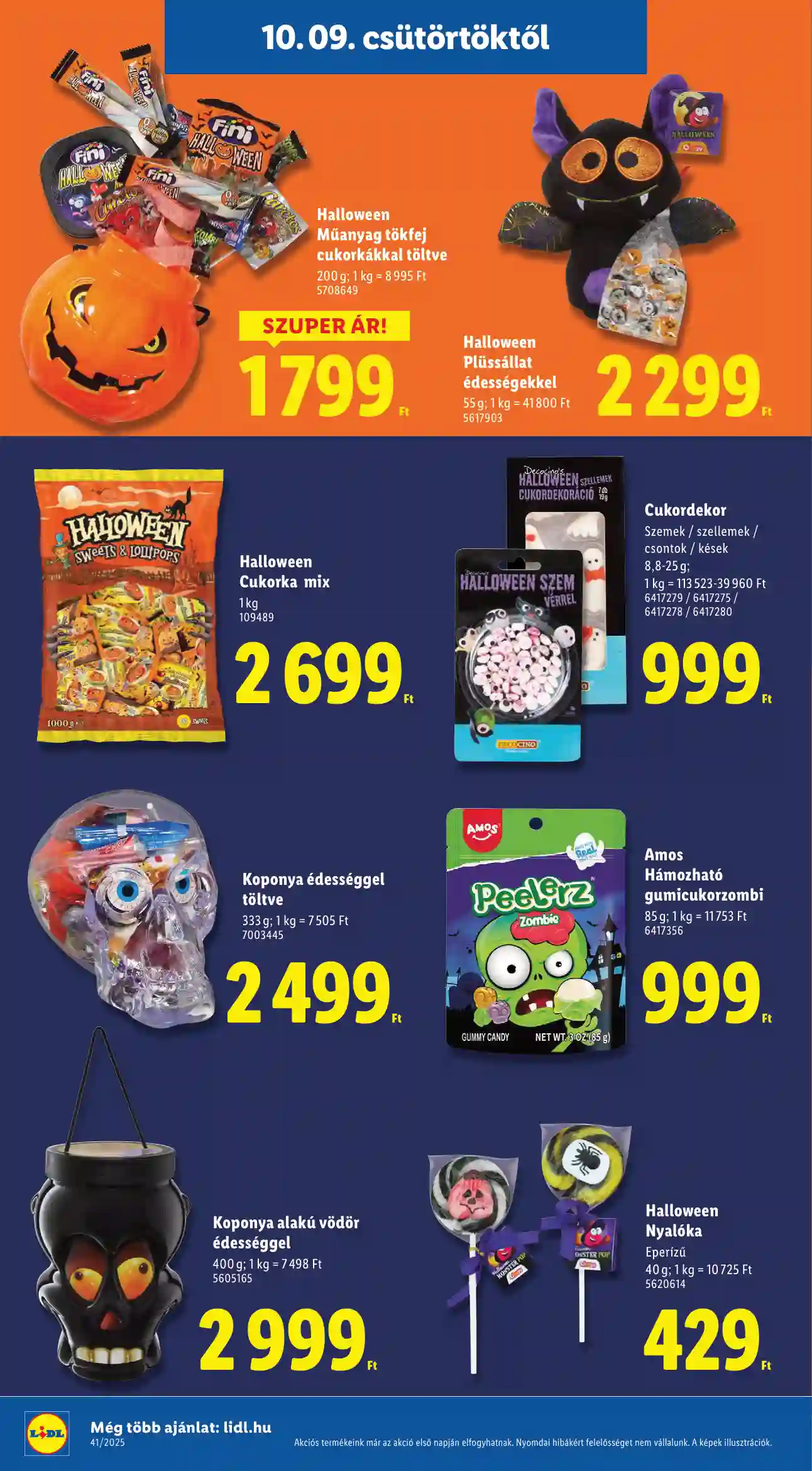 Lidl akciós újság 41. hét (Érvényes 10.09-től) (15 oldal)