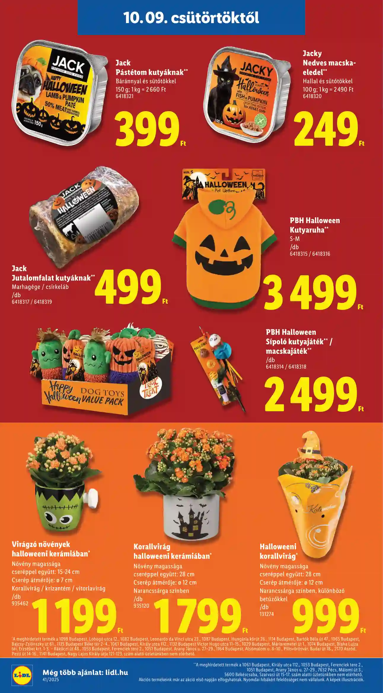 Lidl akciós újság 41. hét (Érvényes 10.09-től) (17 oldal)