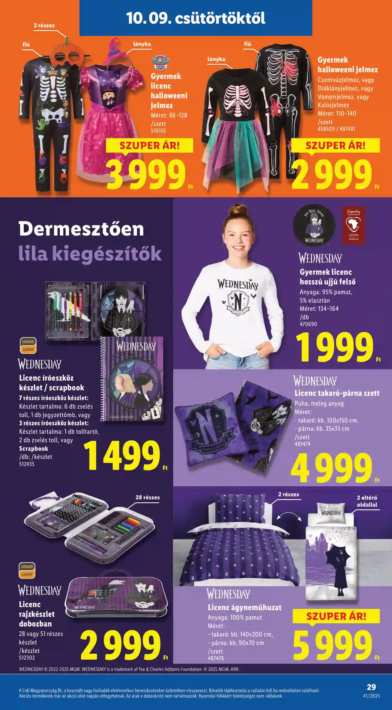 Lidl akciós újság 41. hét (Érvényes 10.09-től) (22 oldal)
