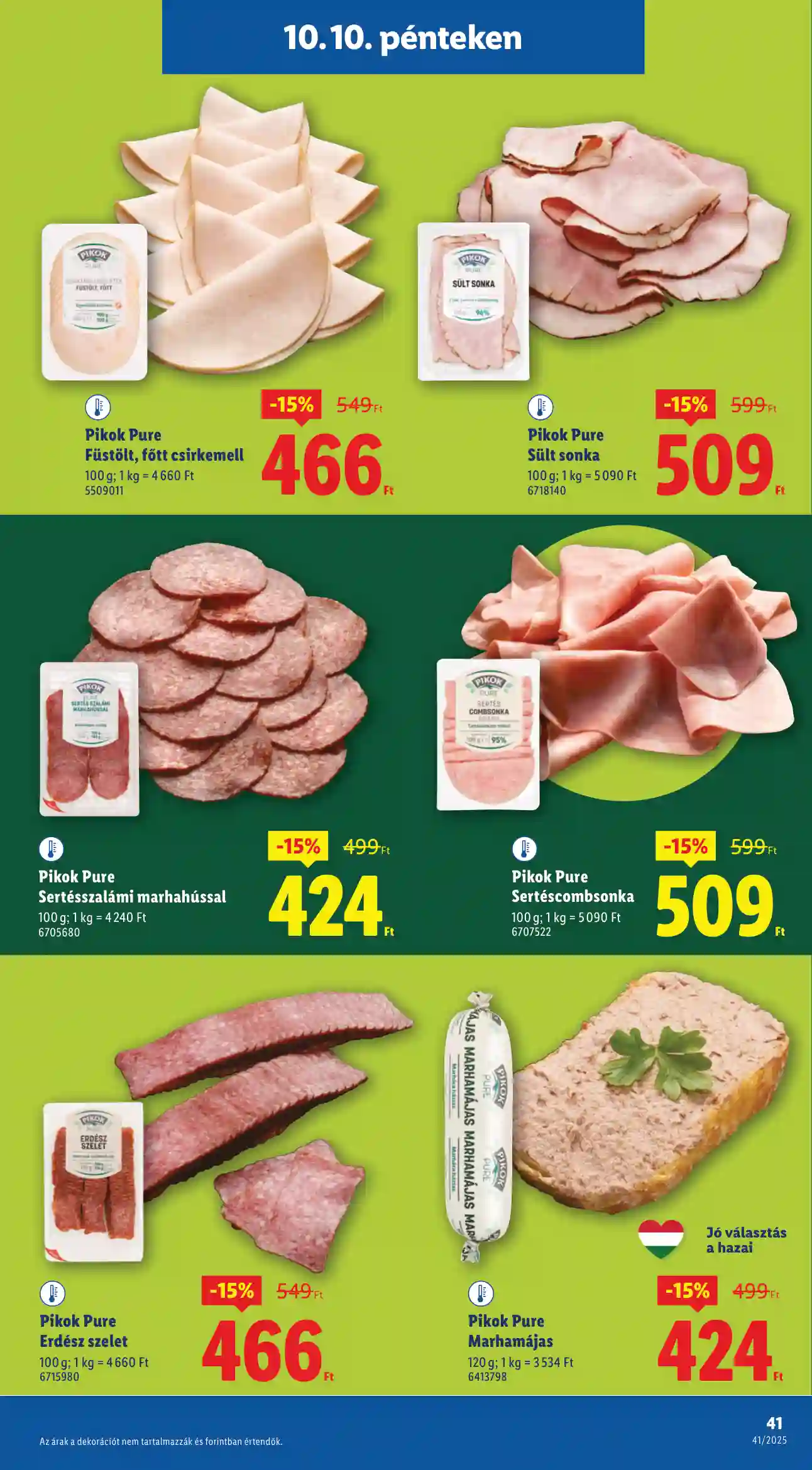 Lidl akciós újság 41. hét (Érvényes 10.09-től) (36 oldal)