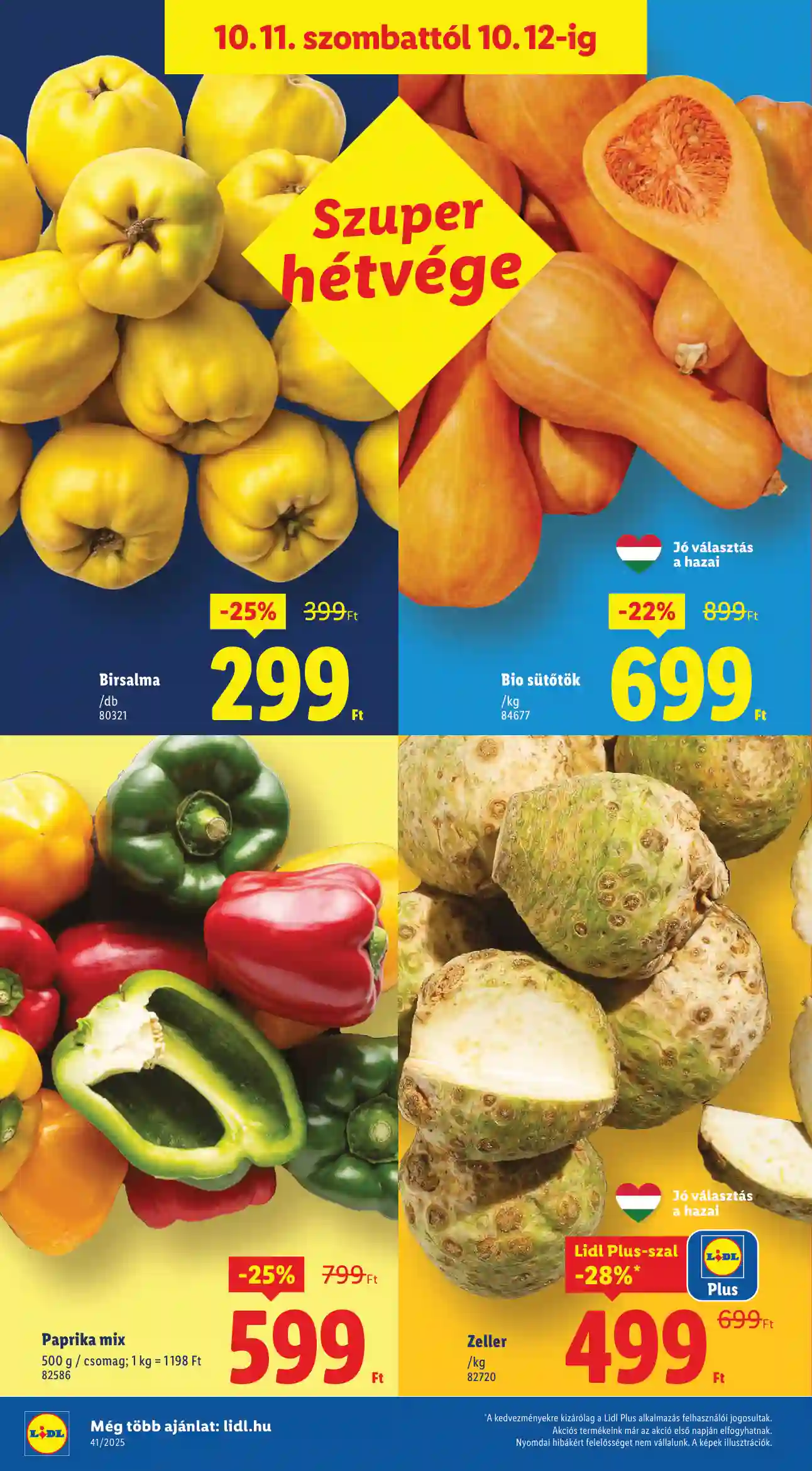 Lidl akciós újság 41. hét (Érvényes 10.09-től) (37 oldal)