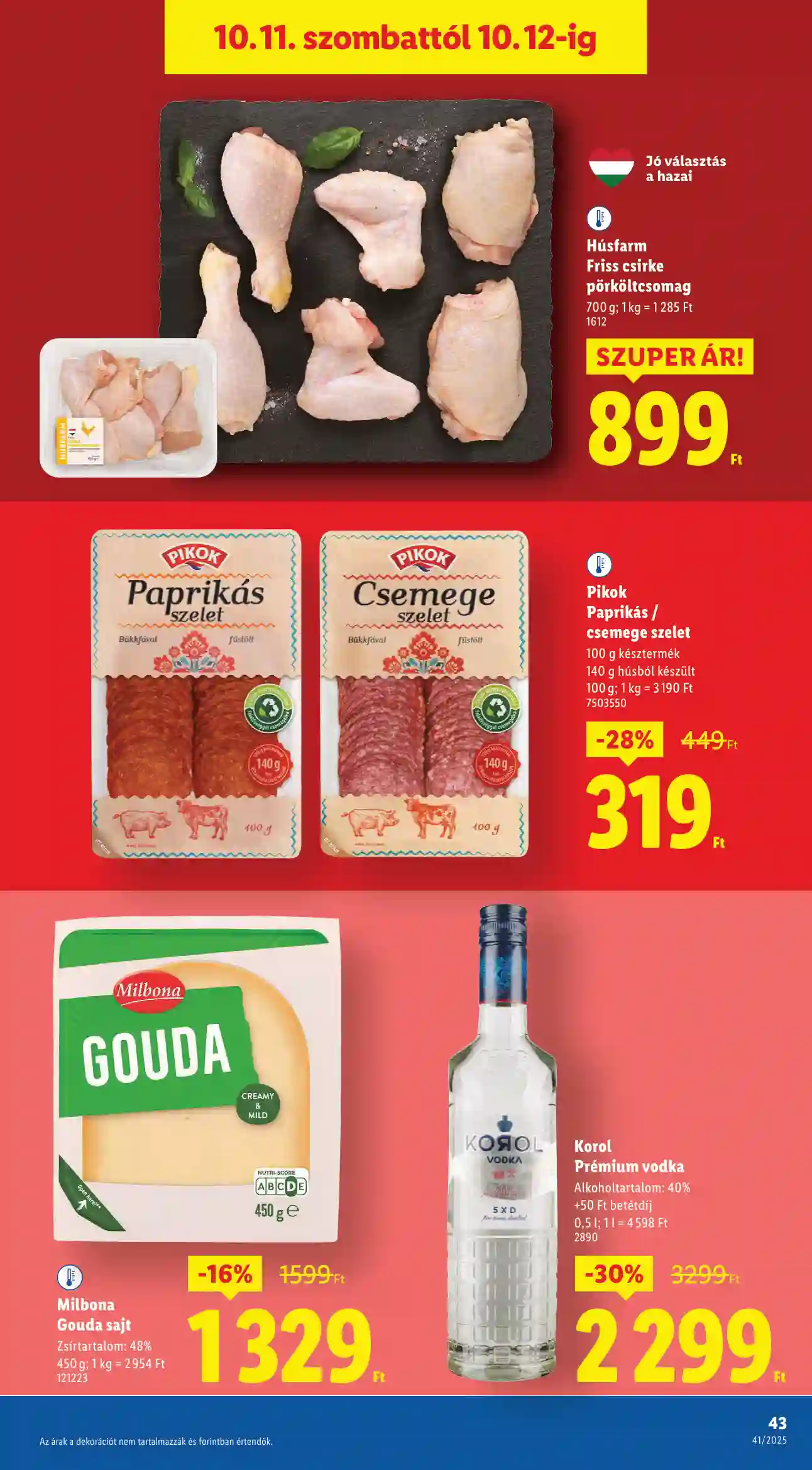 Lidl akciós újság 41. hét (Érvényes 10.09-től) (38 oldal)