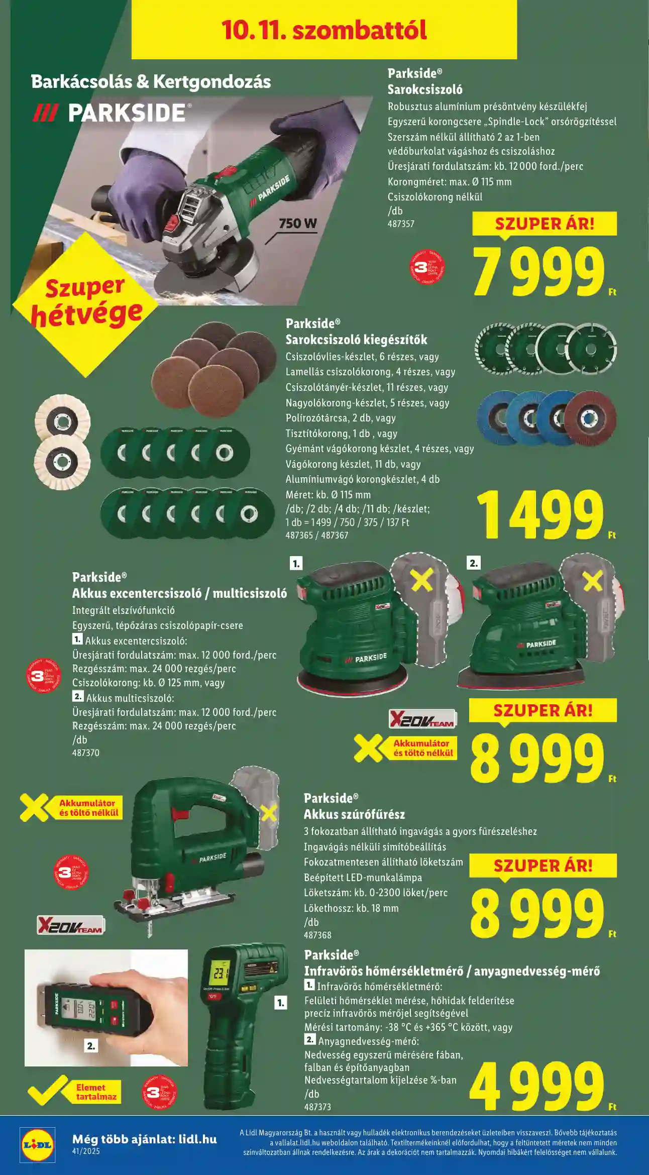 Lidl akciós újság 41. hét (Érvényes 10.09-től) (39 oldal)